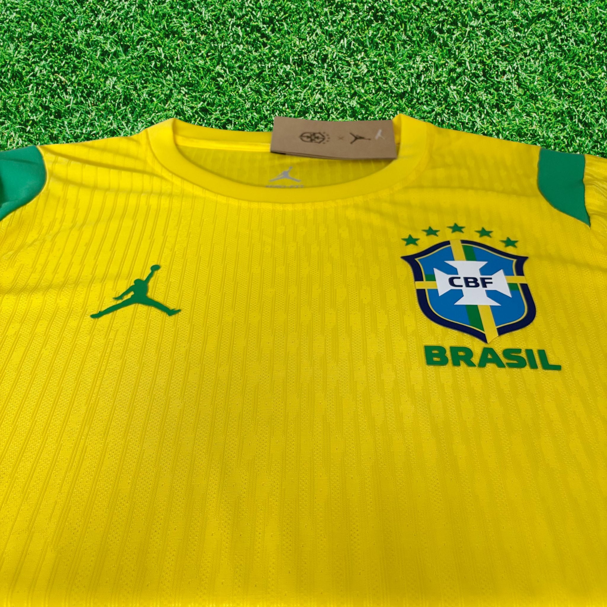 Camisa Brasil Treino Amarela 2026 Jogador