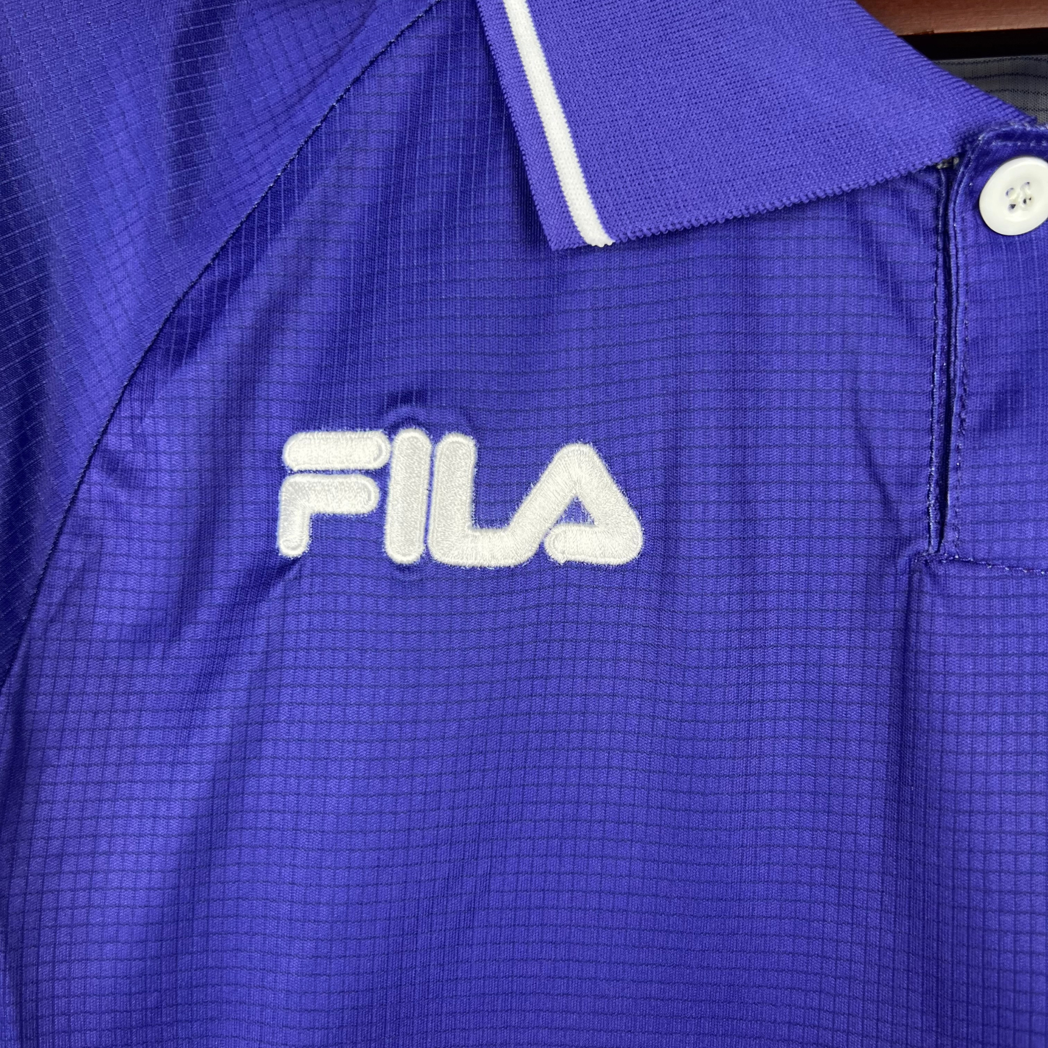 Camisa ACF Fiorentina I 98/99 Retrô Manga Longa