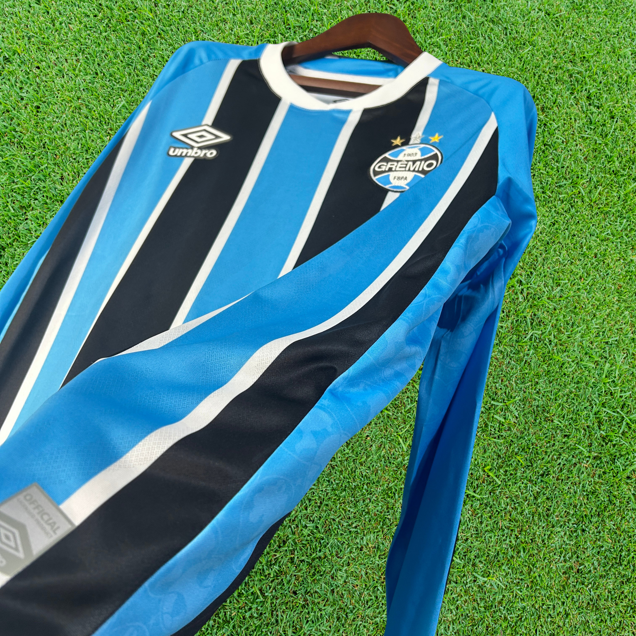 Camisa Grêmio I 25/26 Manga Longa