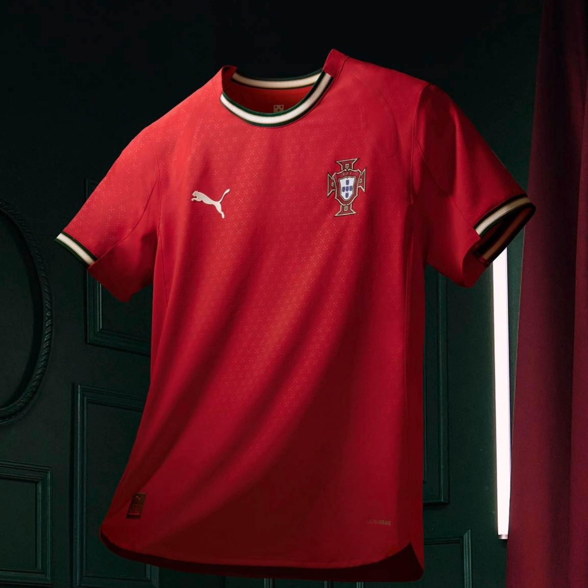 Camisa Portugal I 2025 Torcedor