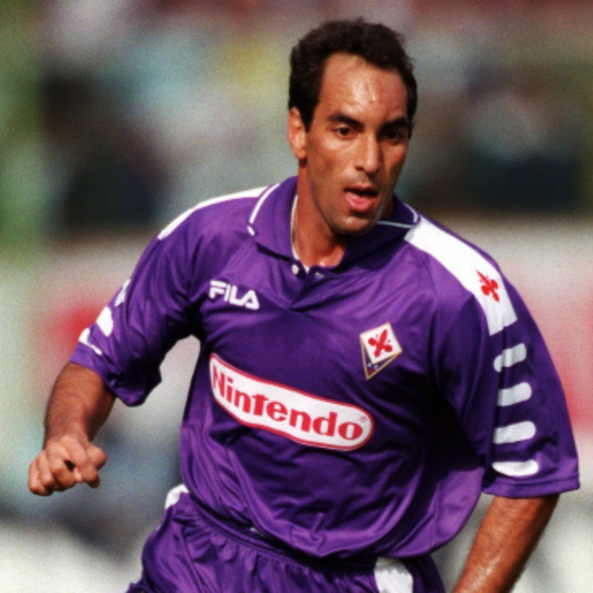 Camisa ACF Fiorentina I 98/99 Retrô Manga Longa