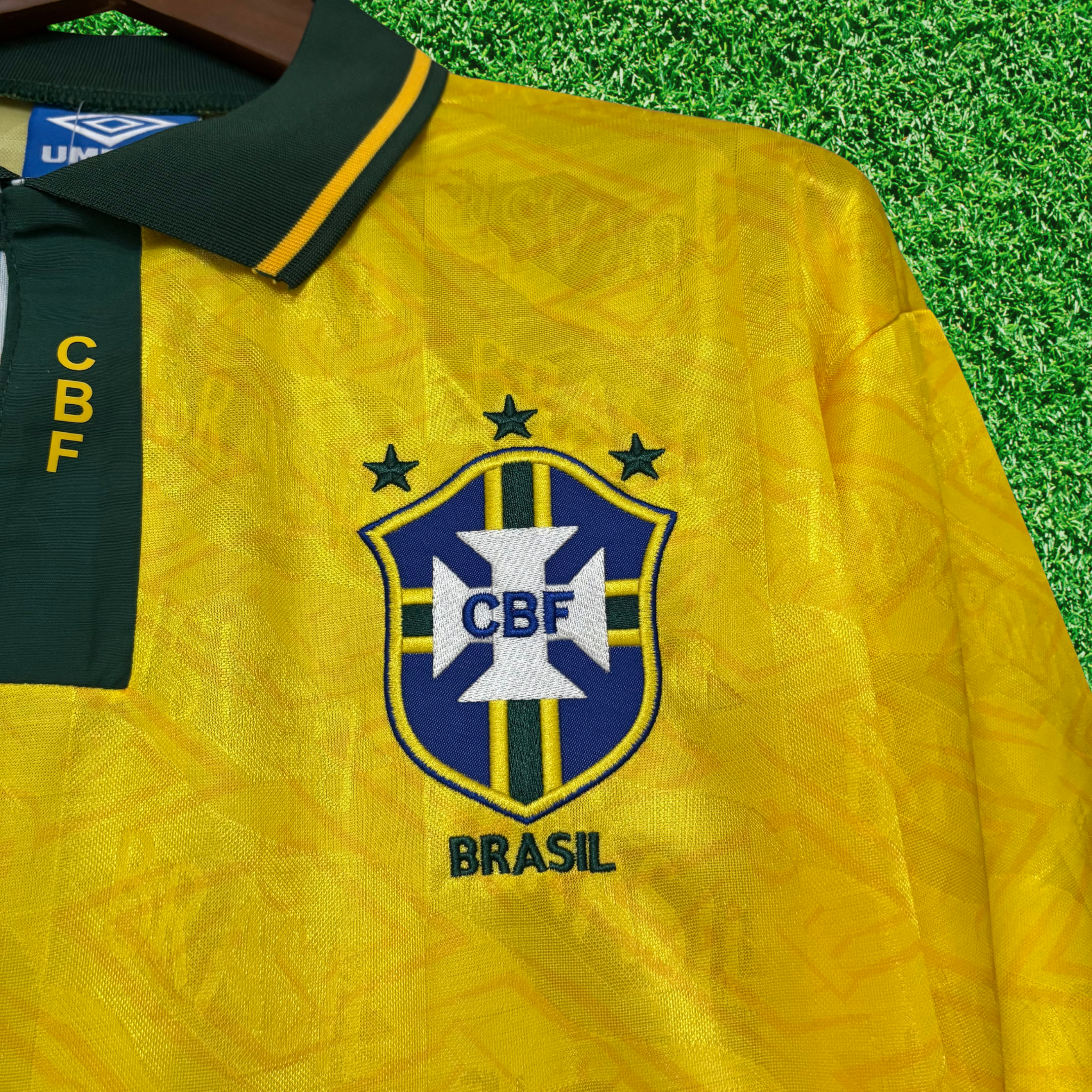 Camisa Brasil I 91/93 Retrô