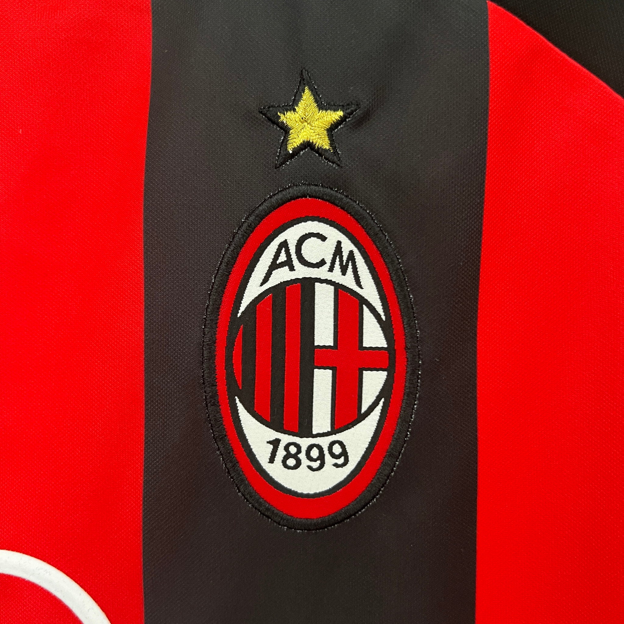 Camisa AC Milan I 01/02 Retrô