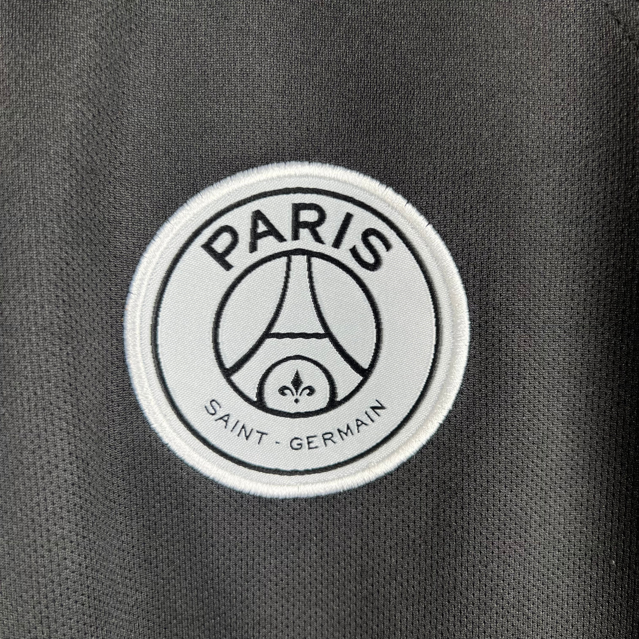 Camisa Paris Saint-Germain F.C (PSG) Preta 18/19 Retrô