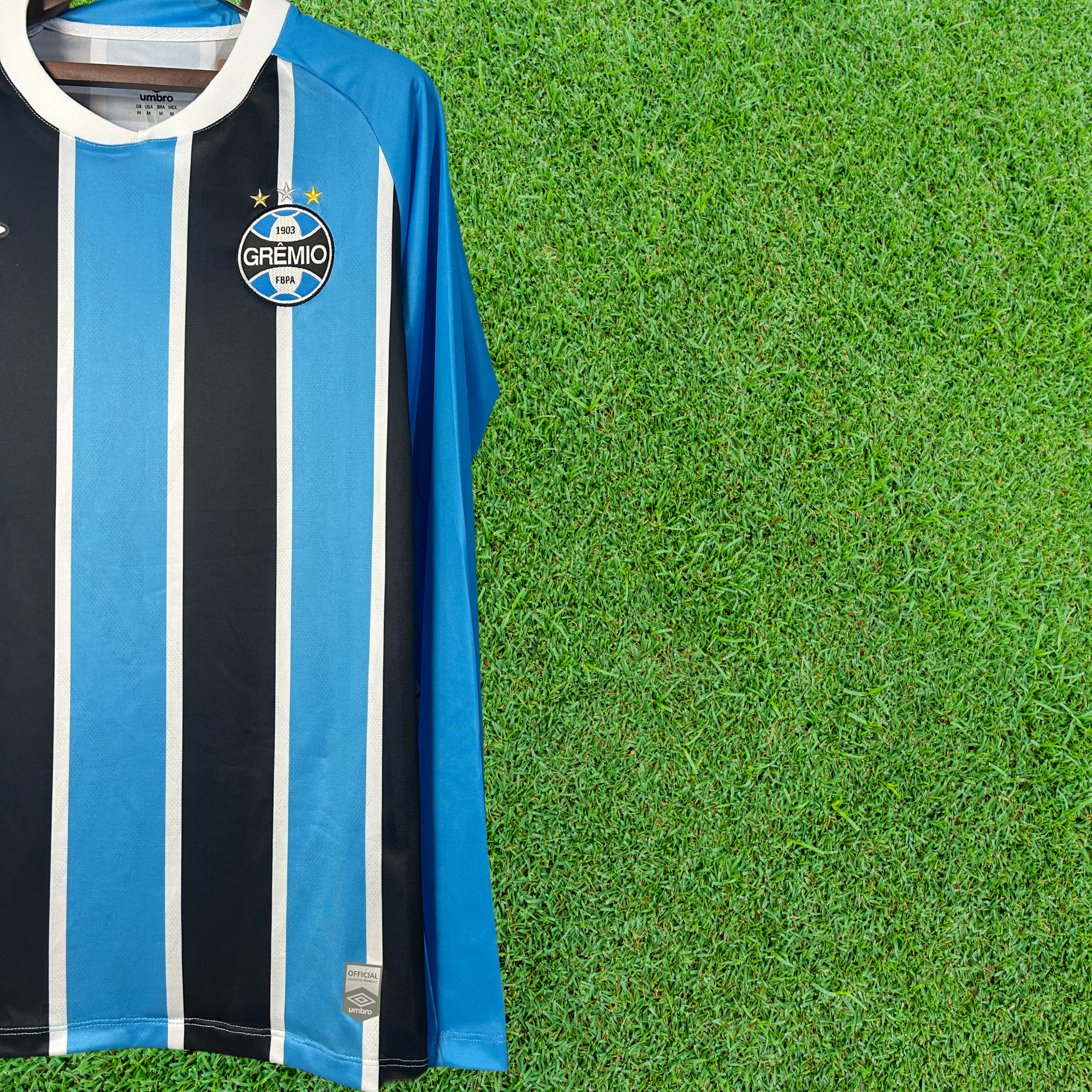 Camisa Grêmio I 25/26 Manga Longa