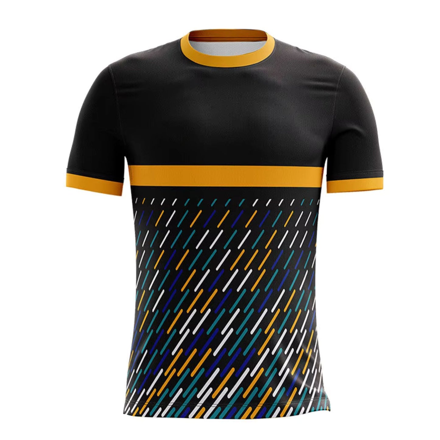 Camisa Futebol Amarelo e Preta Customizado 25/26