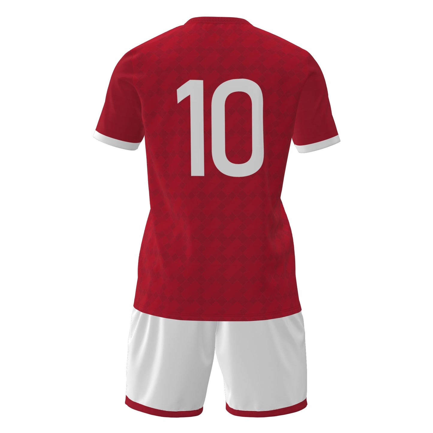 Camisa Futebol Vermelho e Branco Personalizado 26/27