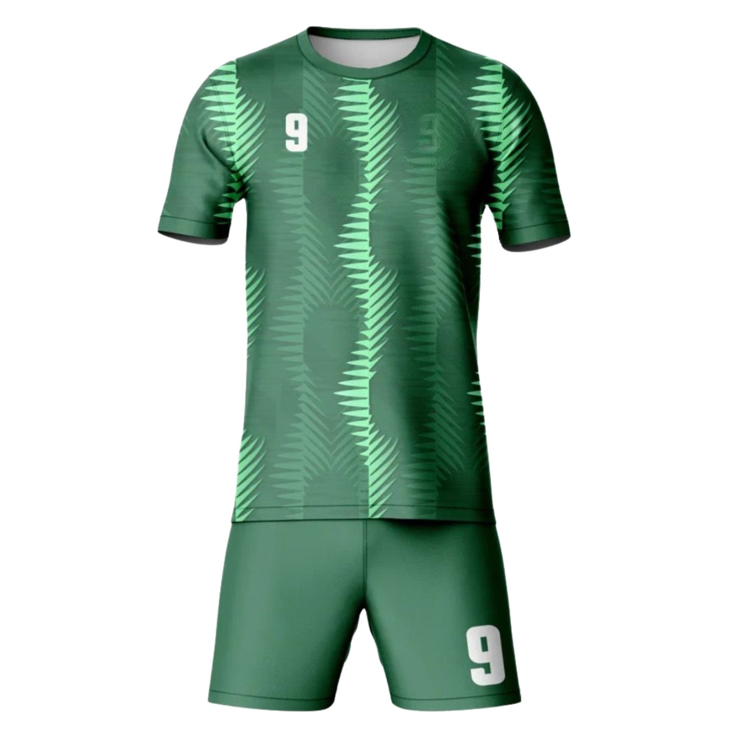 Kit Esportivo Verde Claro Customizado 25/26