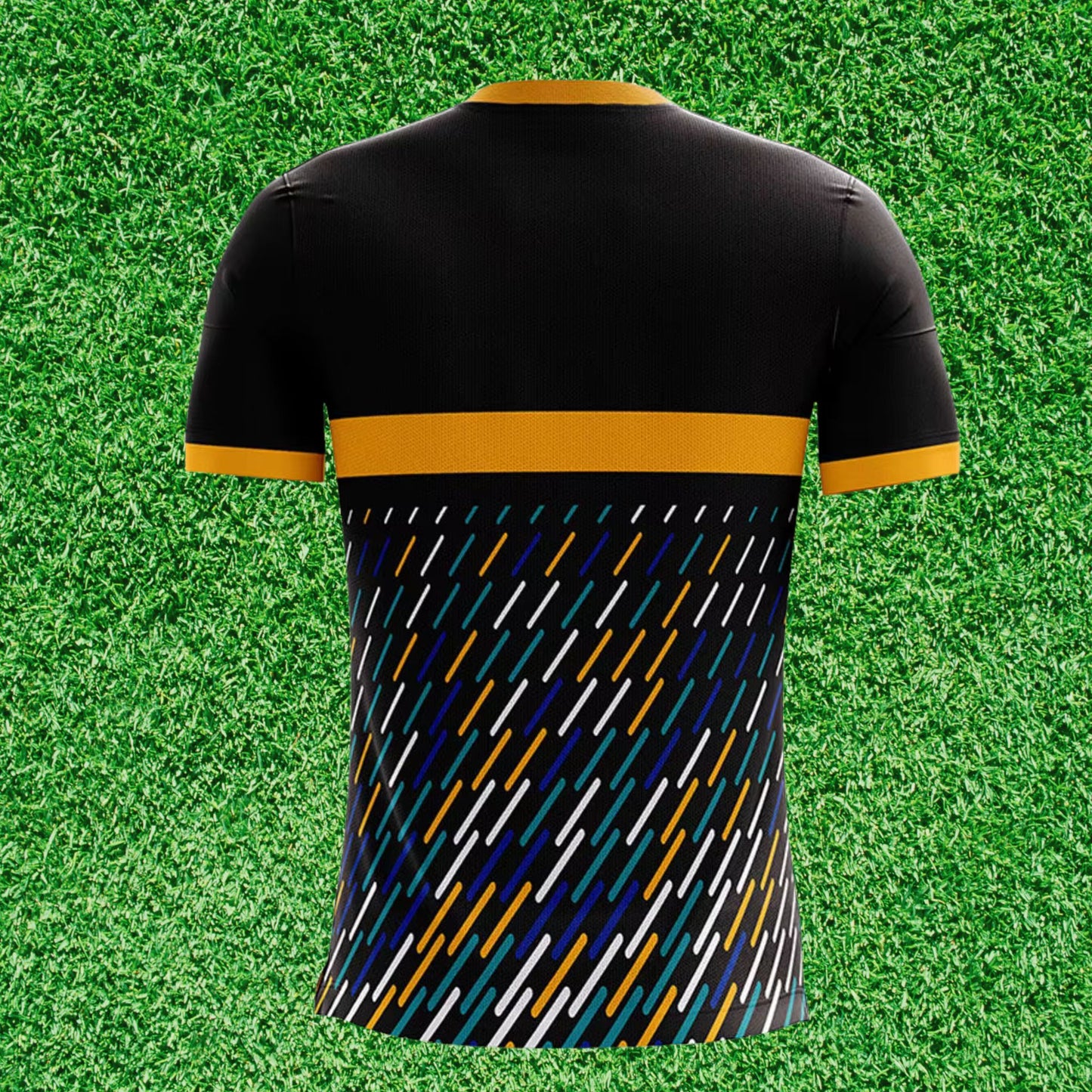 Camisa Futebol Amarelo e Preta Customizado 25/26