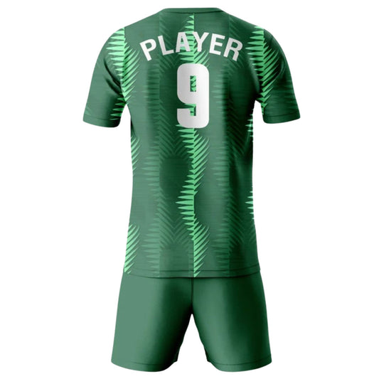 Kit Esportivo Verde Claro Customizado 25/26