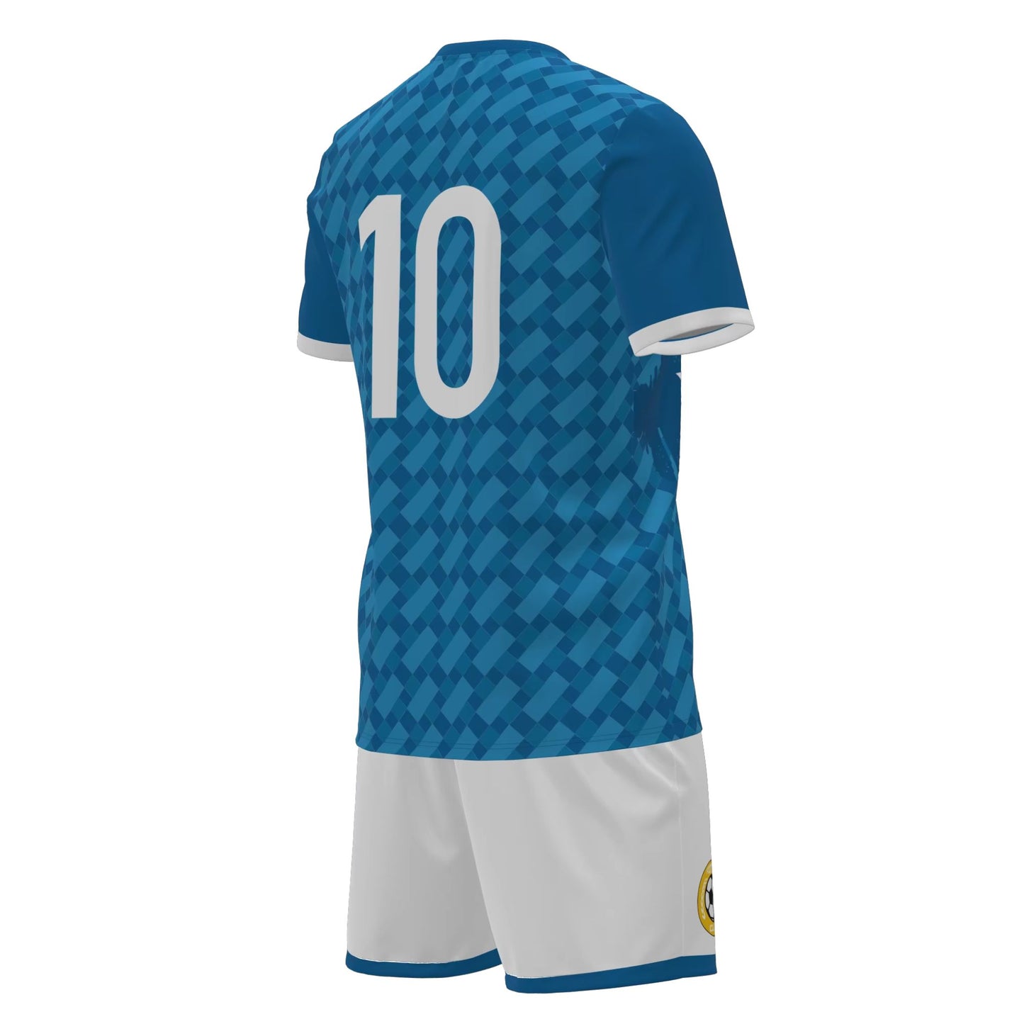 Camisa Futebol Azul e Branco Personalizado 26/27