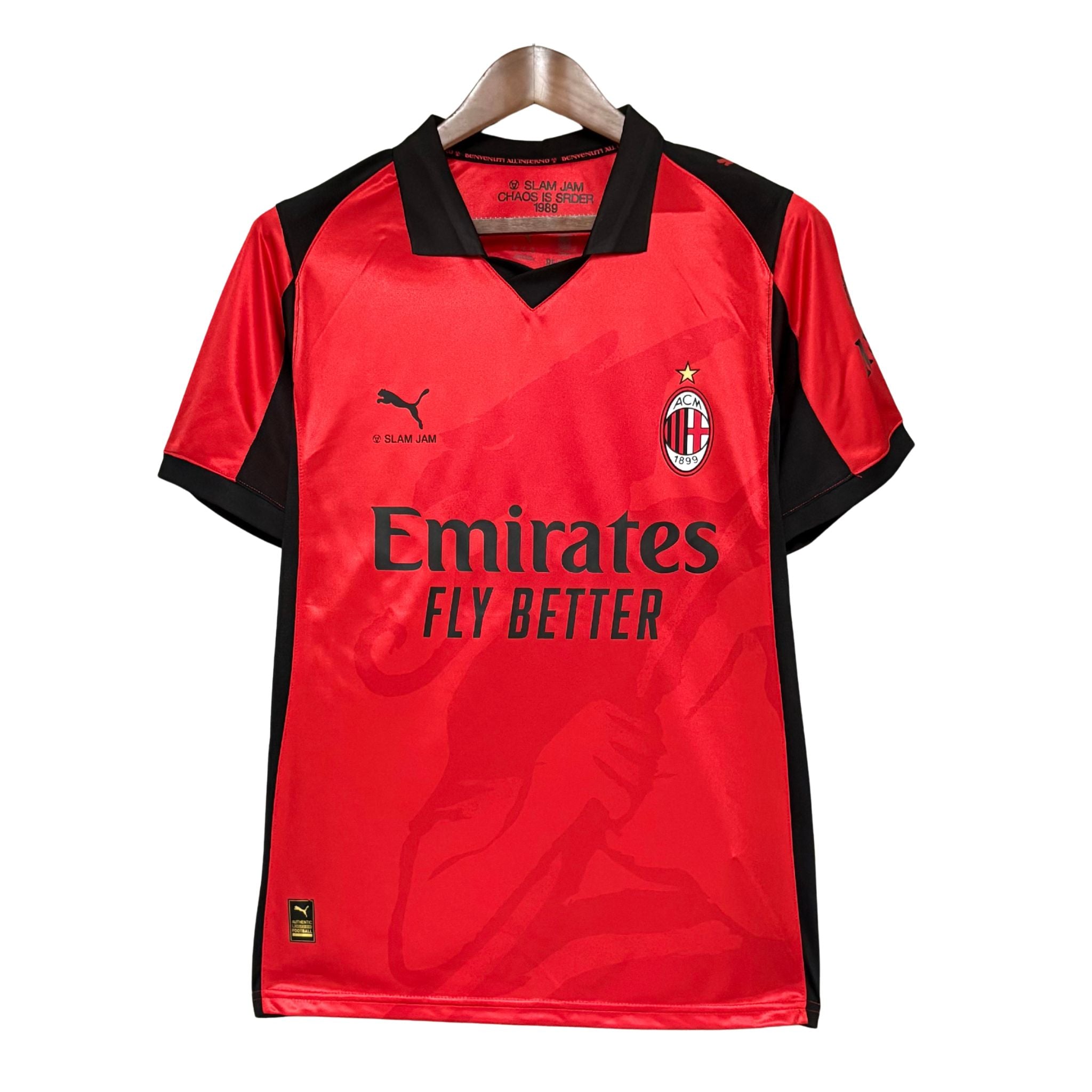 Camisa AC Milan Slam Jam Vermelha 26/27 Torcedor