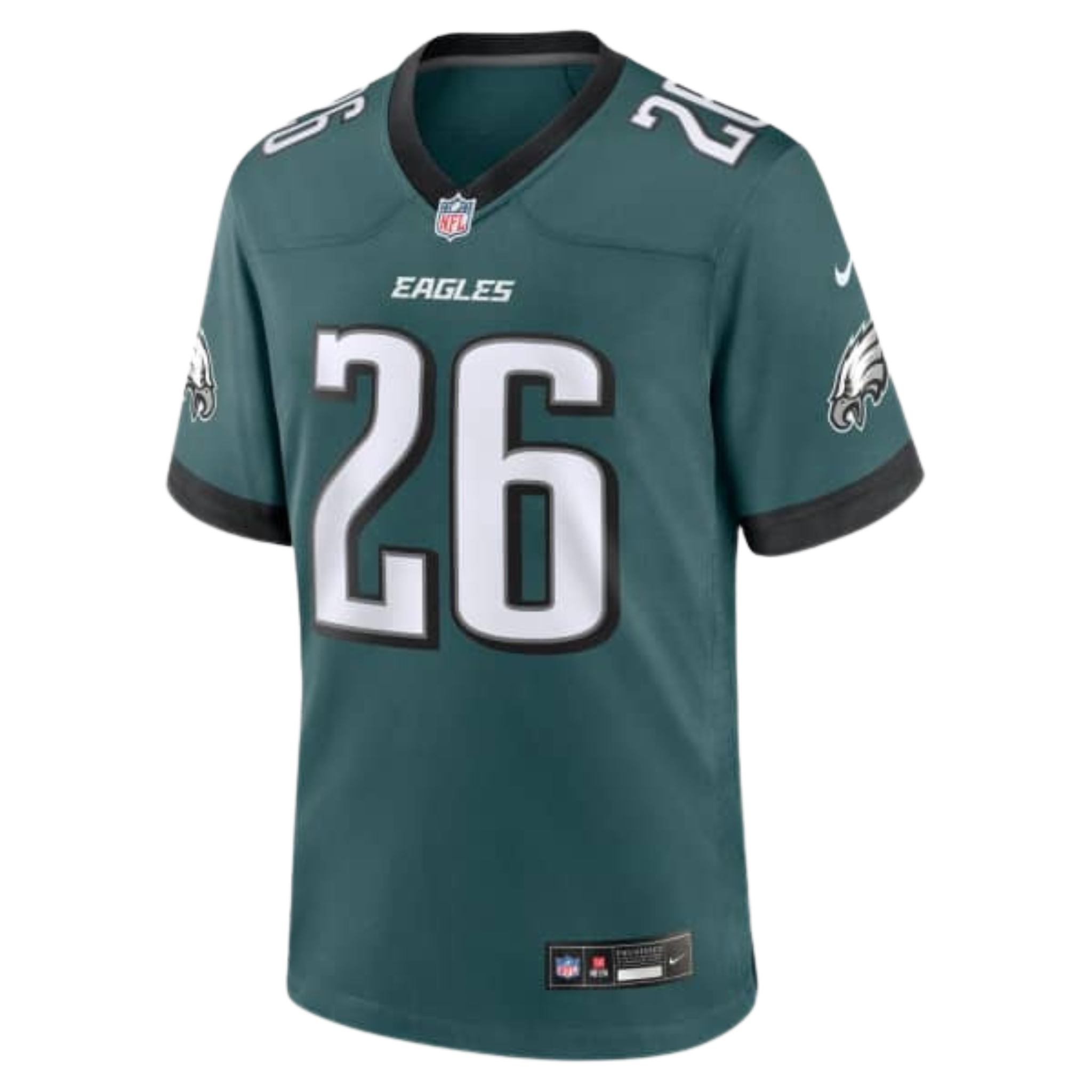 Camisa Eagles #26 Barkley Verde Escuro NFL