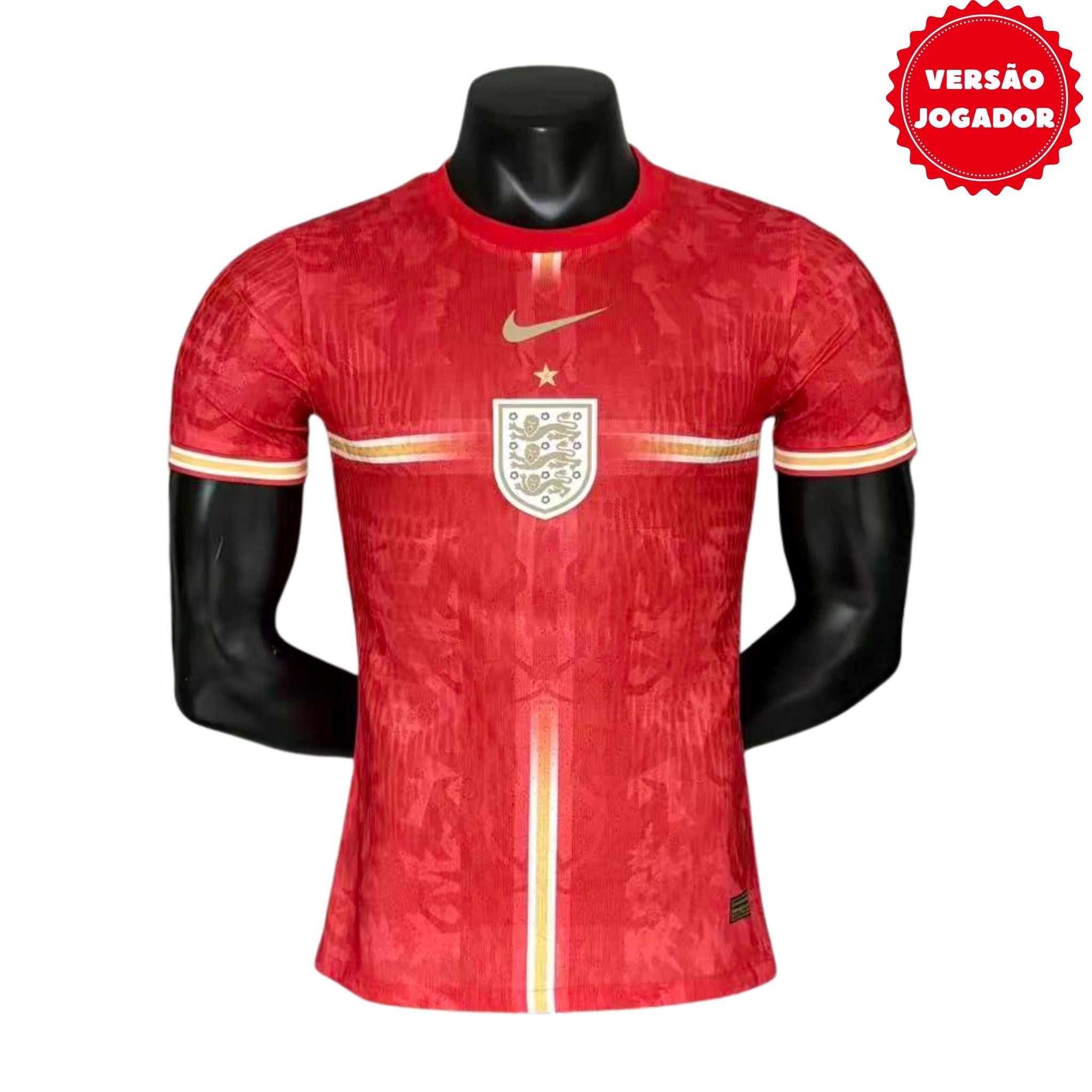 Camisa Inglaterra Especial Vermelha 2026 Jogador