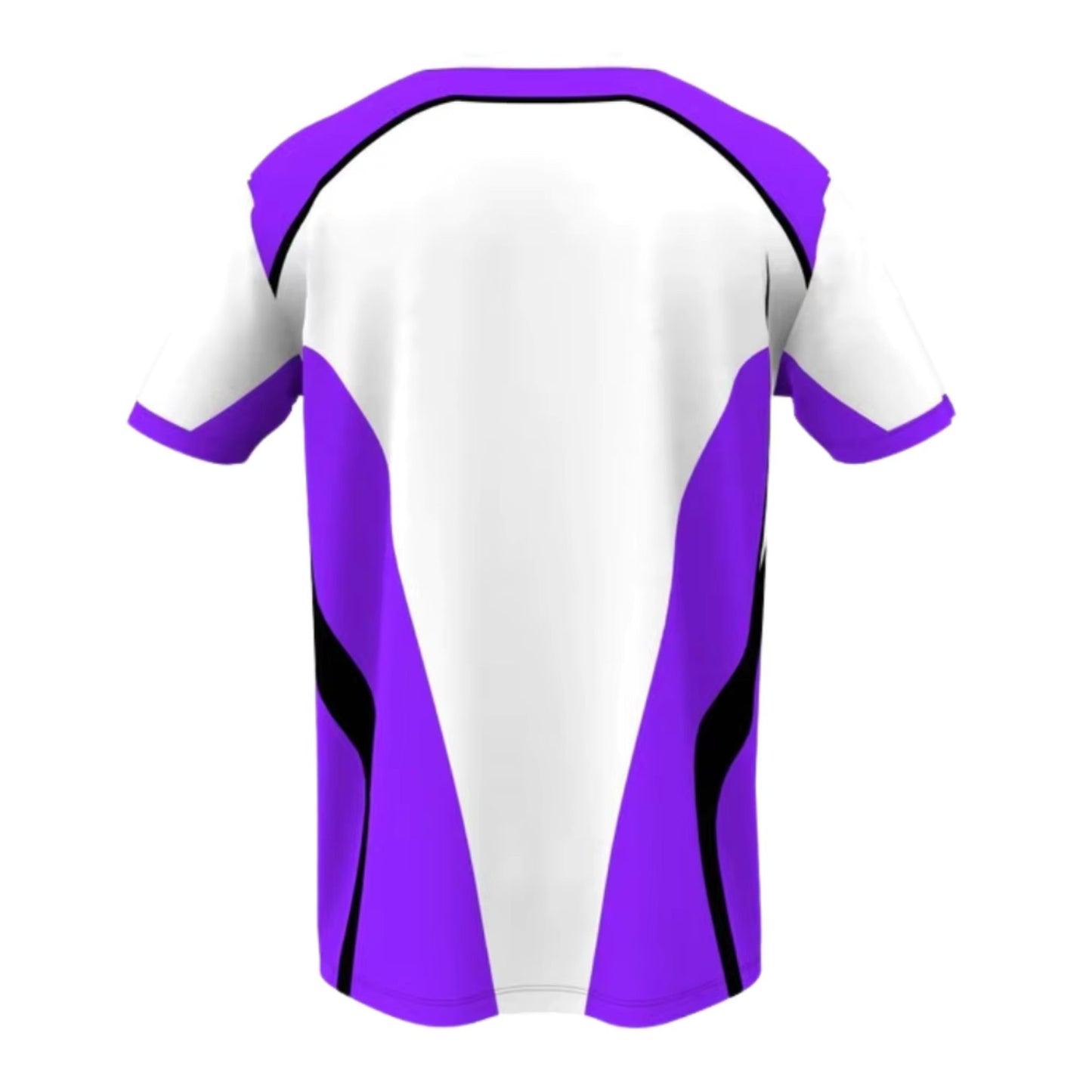 Camisa Futebol Branco e Roxo Personalizado 25/26