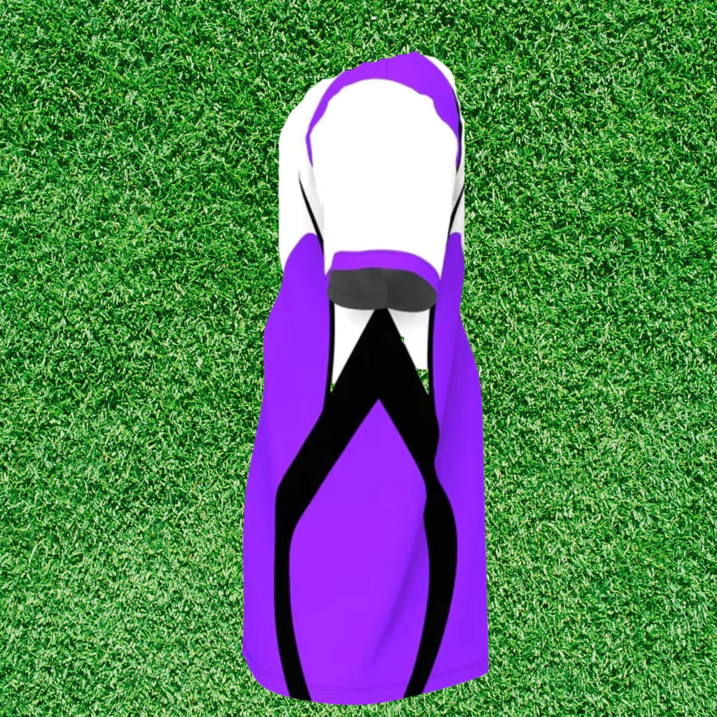 Camisa Futebol Branco e Roxo Personalizado 25/26