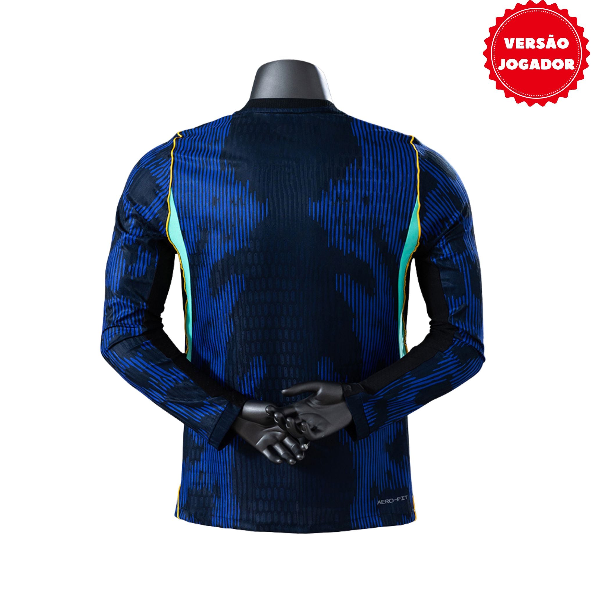 Camisa Brasil II 2026 Jogador Manga Longa