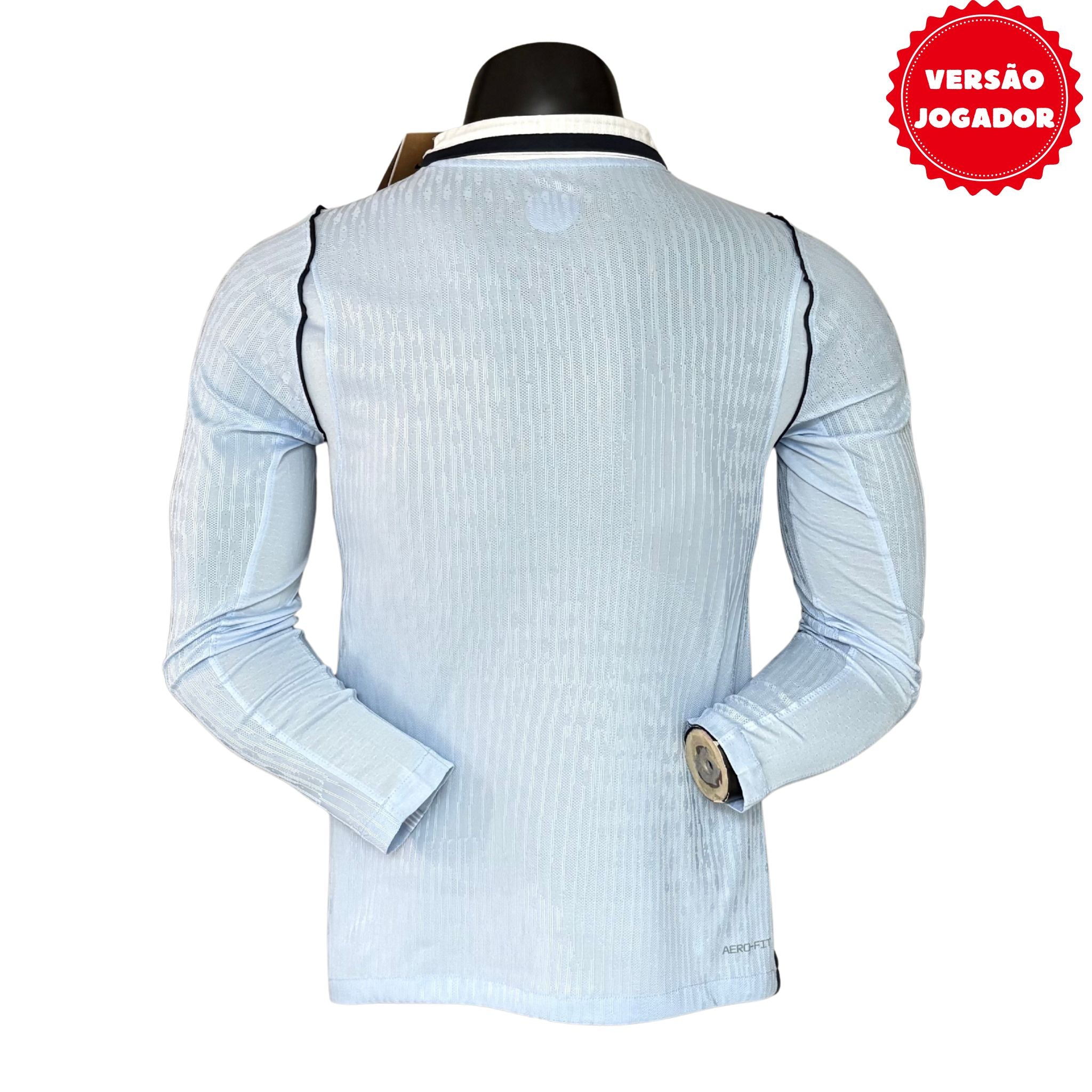 Camisa Uruguay I 2026 Jogador Manga Longa