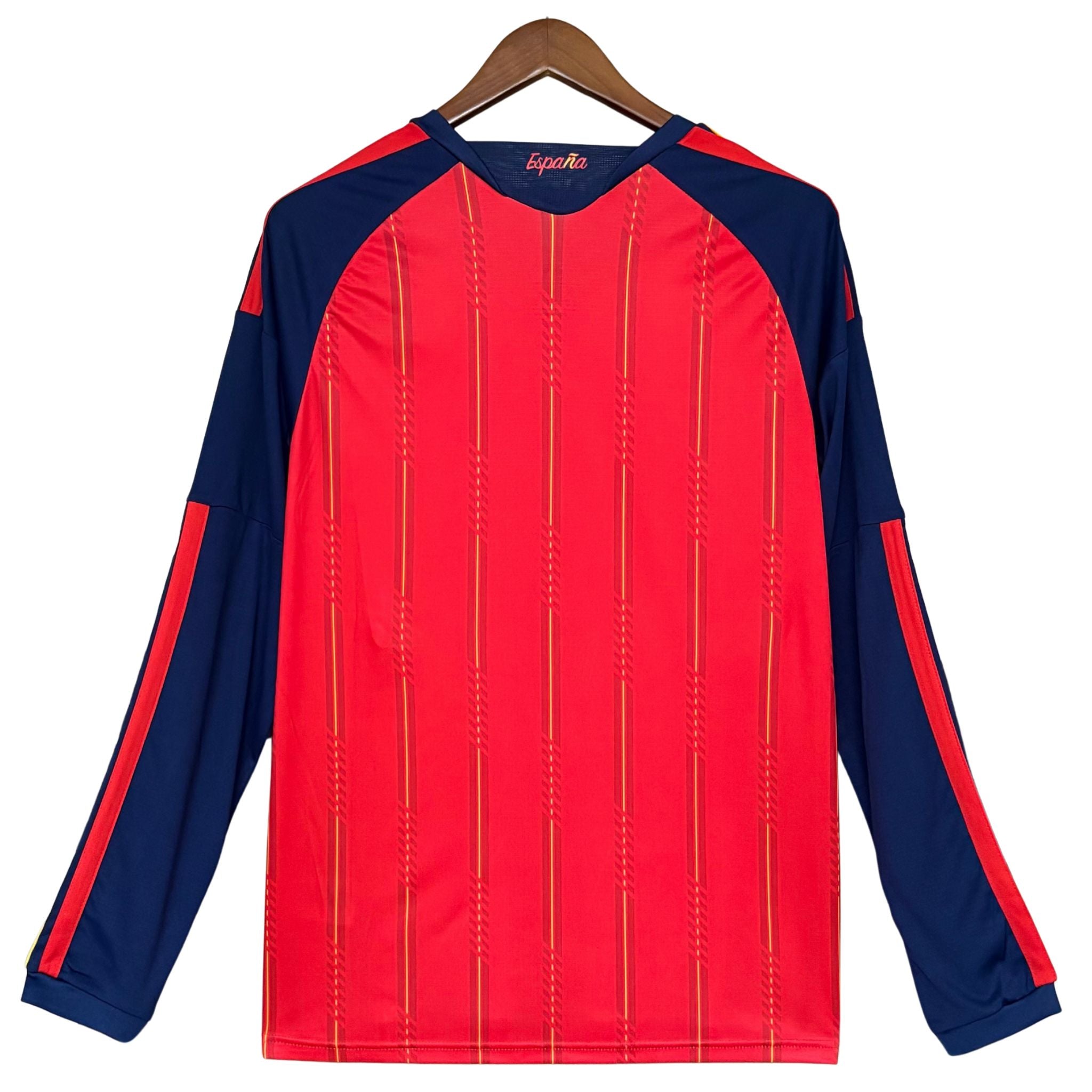 Camisa Espanha I 2026 Manga Longa