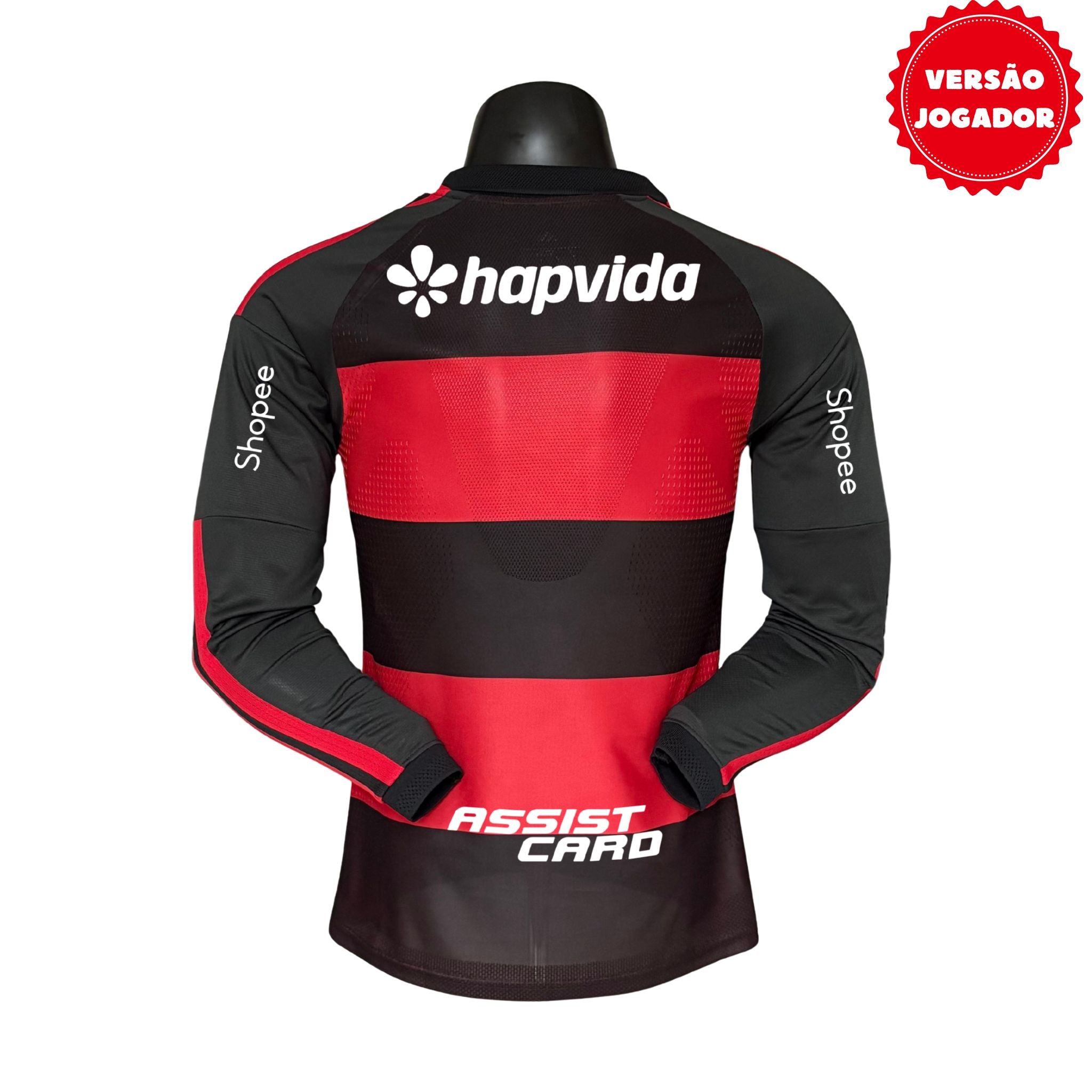 Camisa Flamengo I 26/27 Jogador Manga Longa