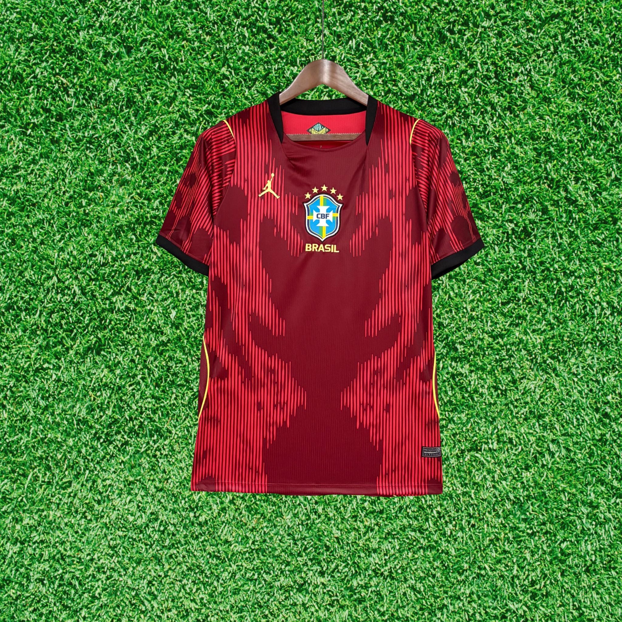 Camisa Brasil Vermelha 2026 Torcedor