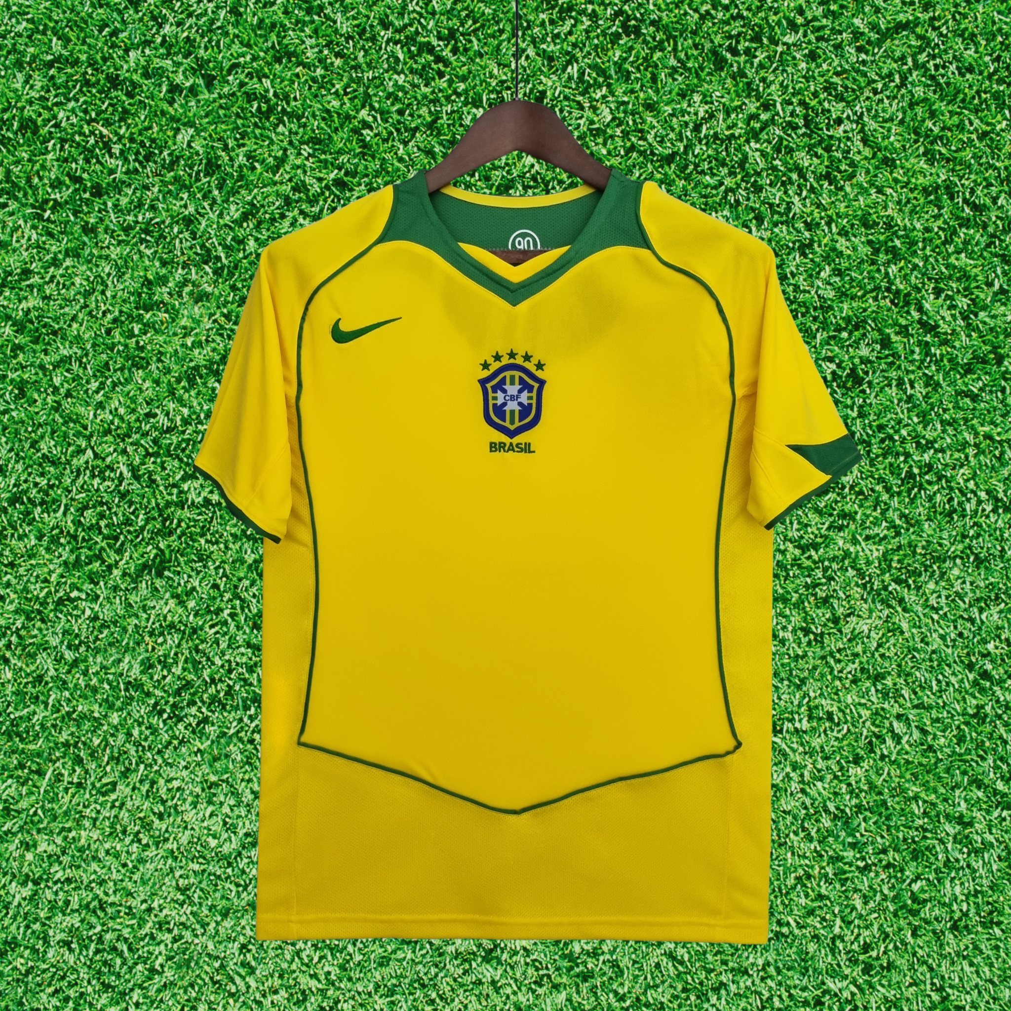 Camisa Brasil I 2004 Retrô