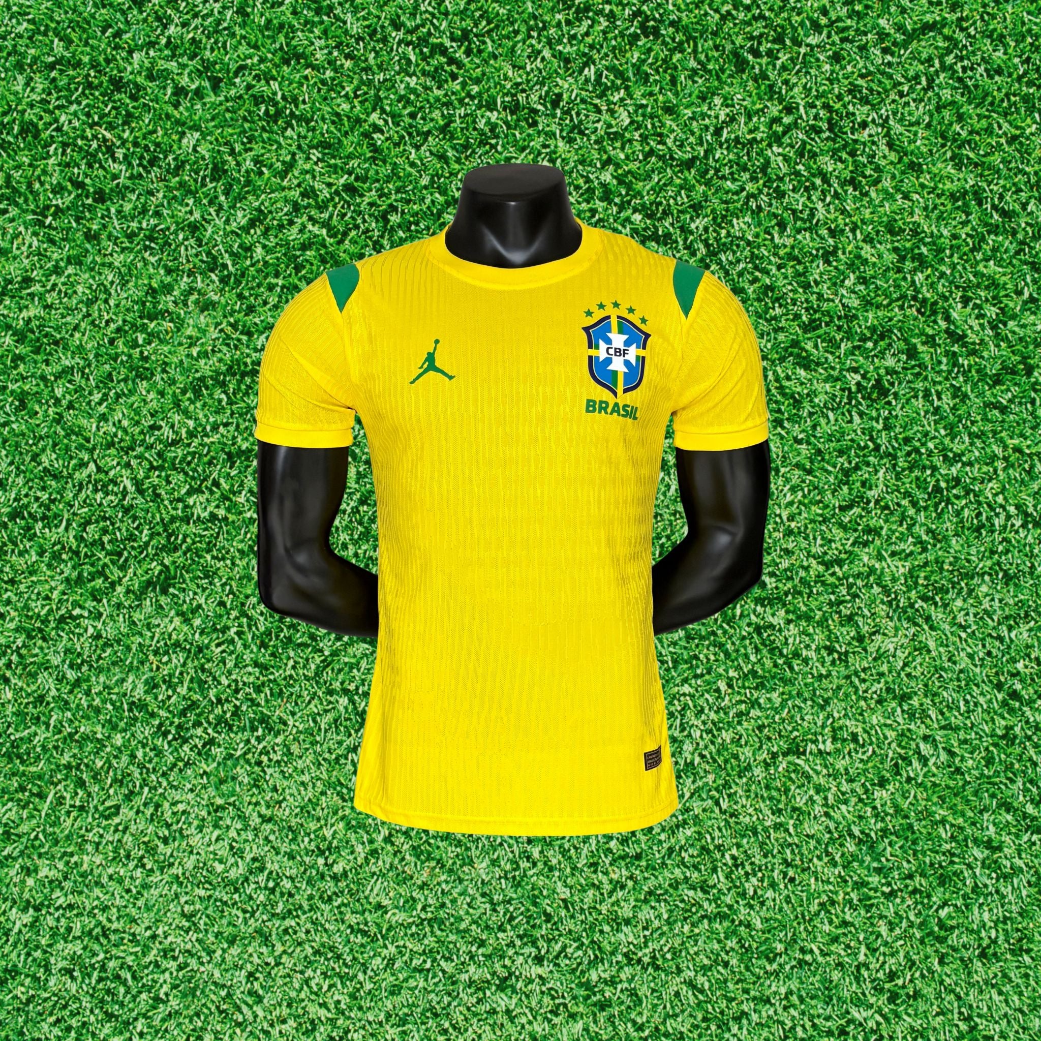 Camisa Brasil Treino Amarela 2026 Jogador