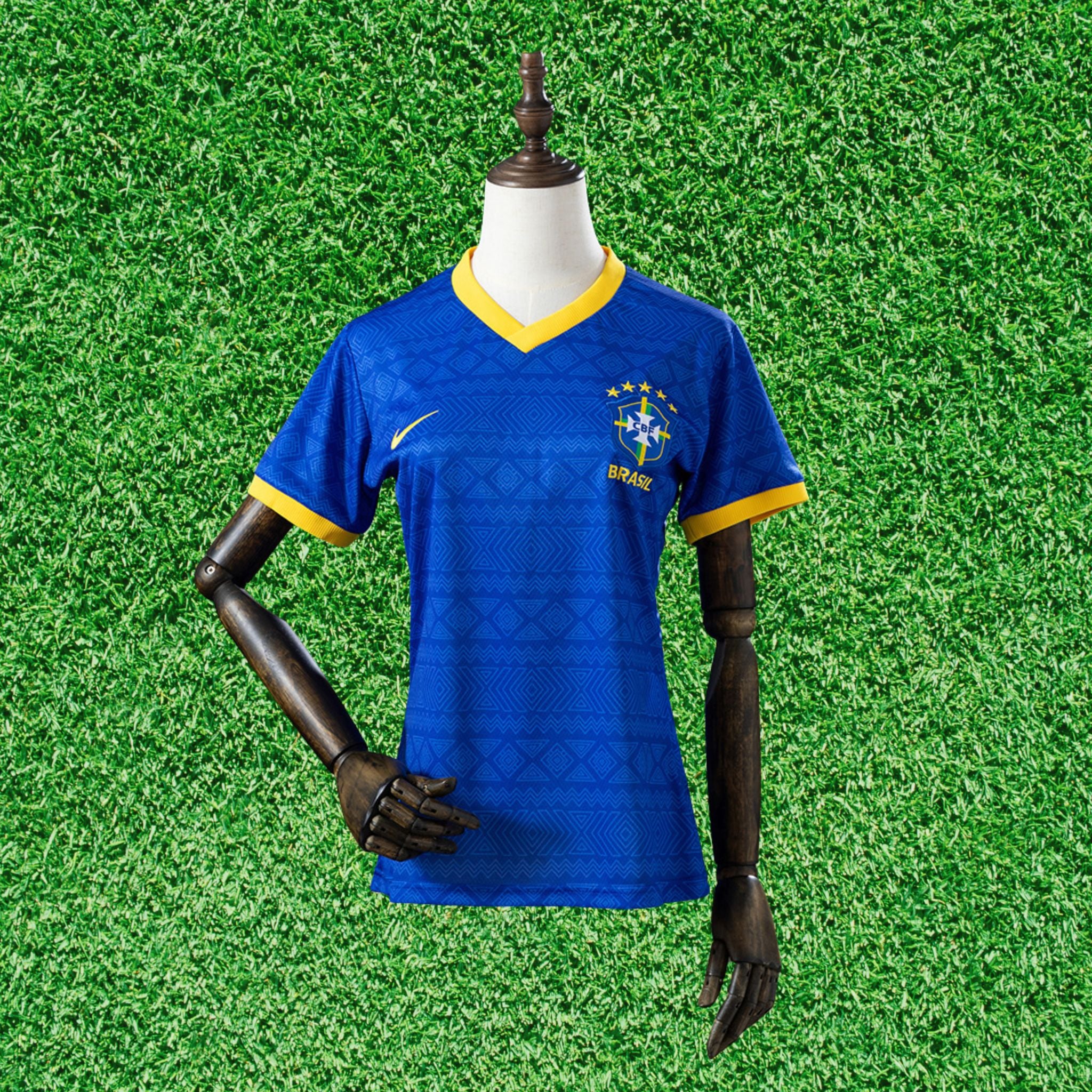 Camisa Brasil Especial Azul 2026 Feminina Torcedor
