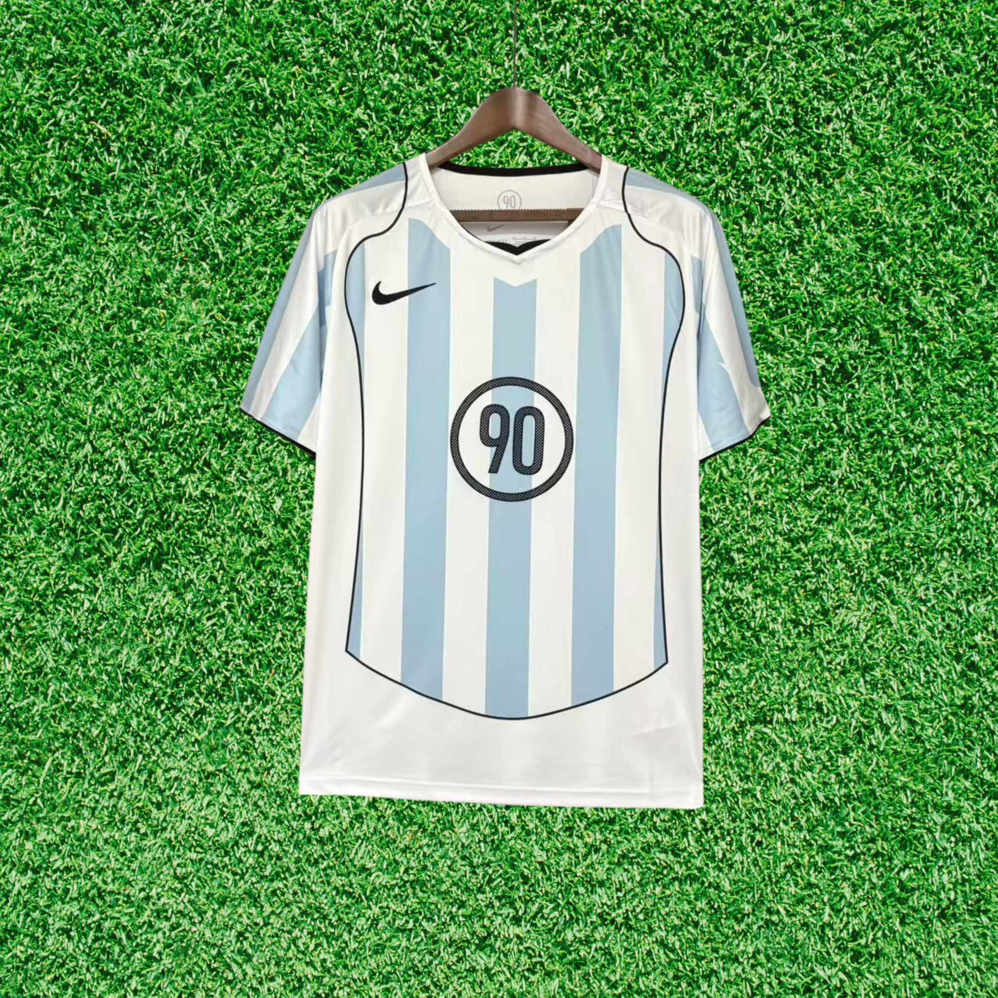 Camisa Total 90 Azul e Branca 2025 Torcedor