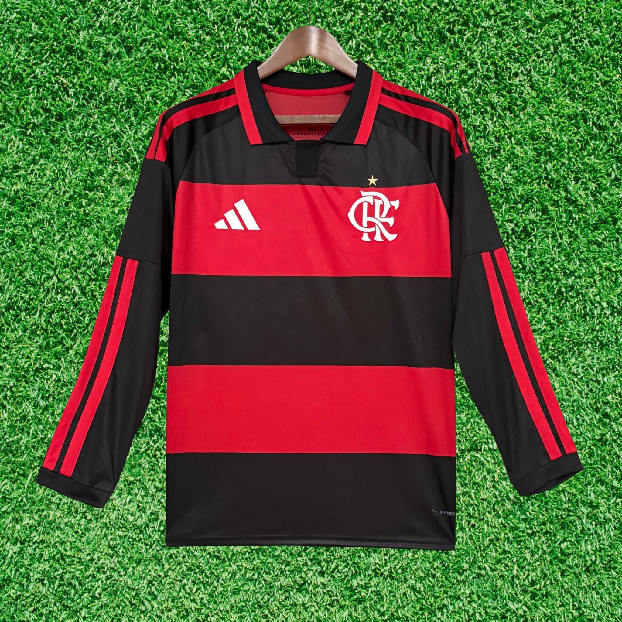 Camisa Flamengo I 26/27 Manga Longa