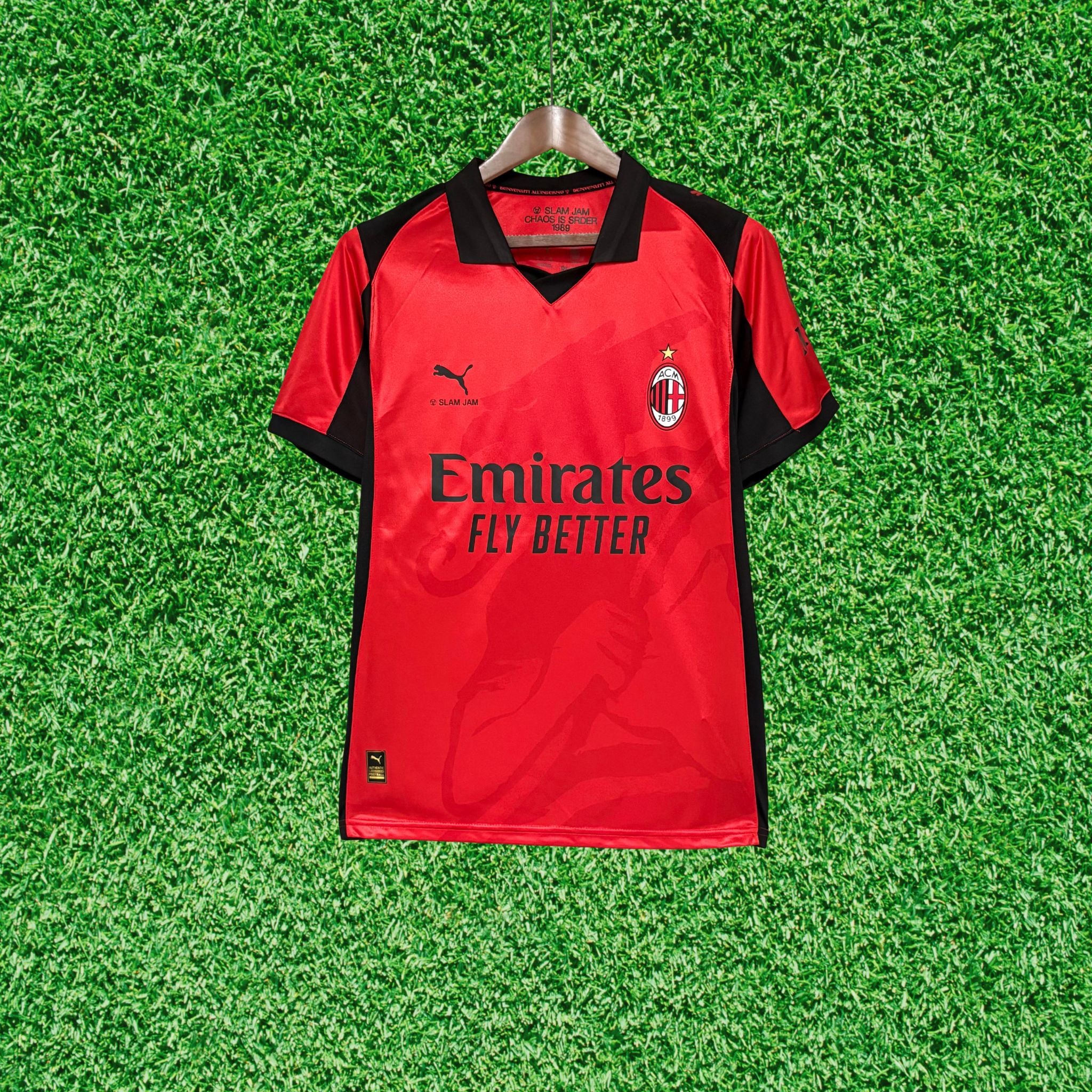 Camisa AC Milan Slam Jam Vermelha 26/27 Torcedor