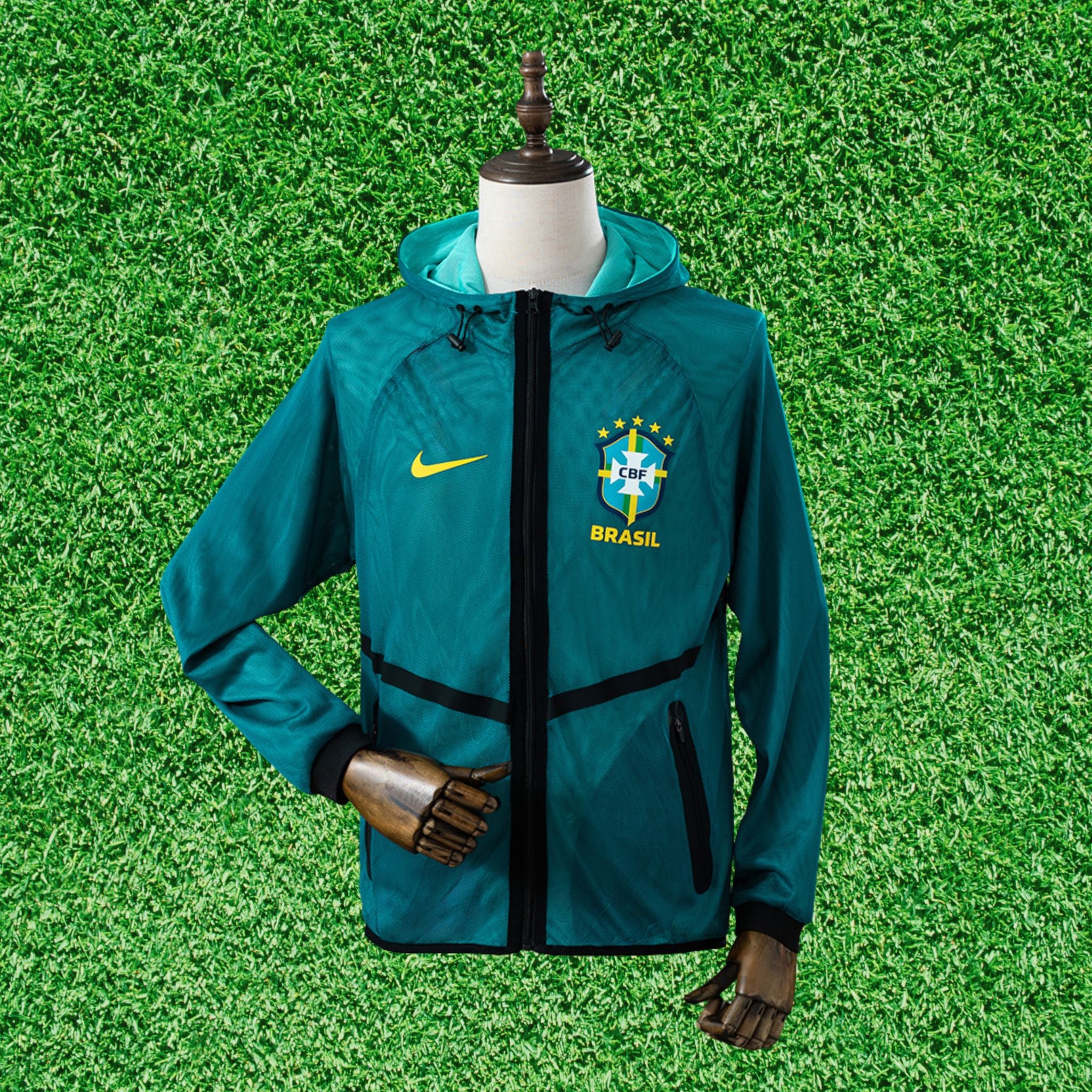 Corta-Vento Brasil Knit Hino 2026
