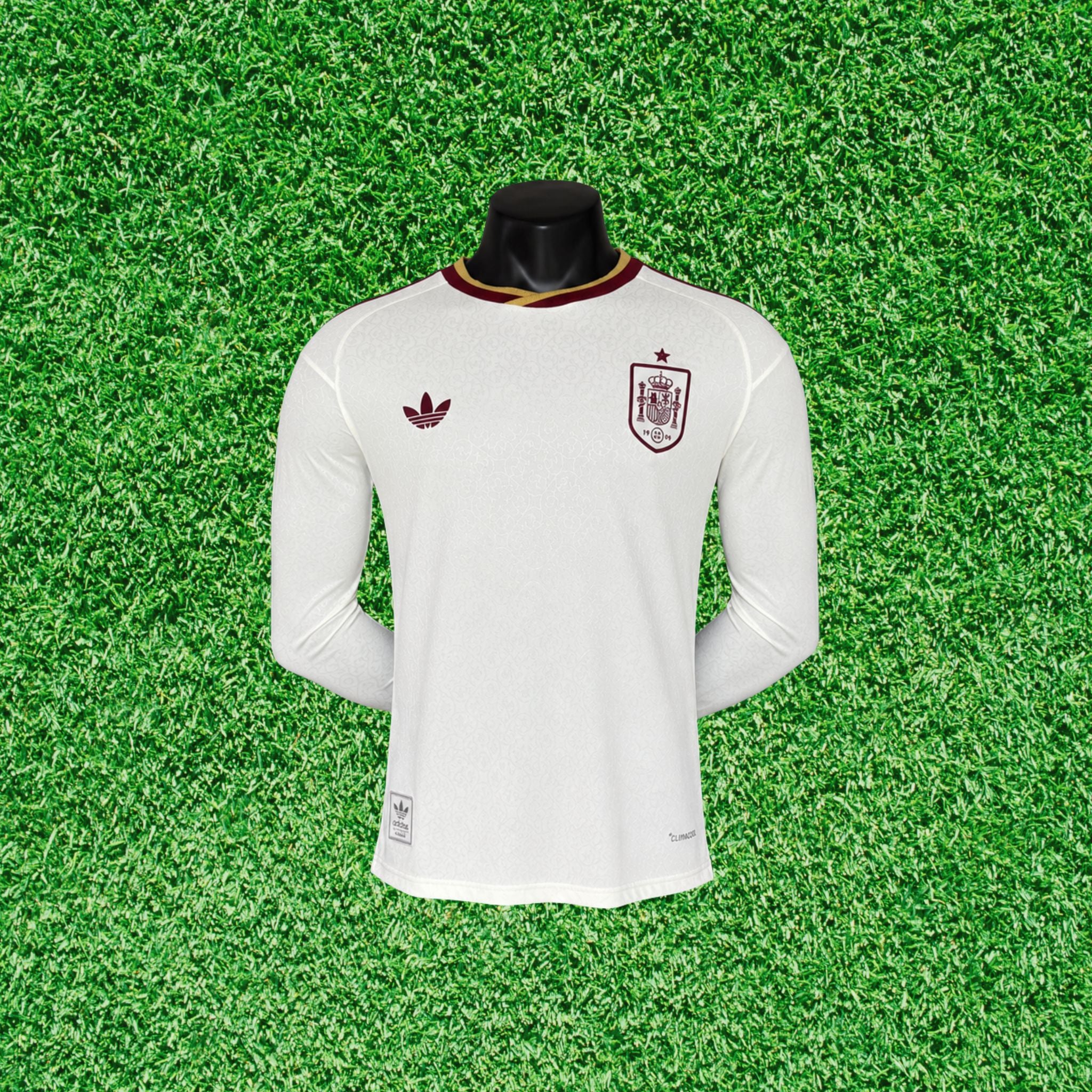 Camisa Espanha II 2026 Jogador Manga Longa