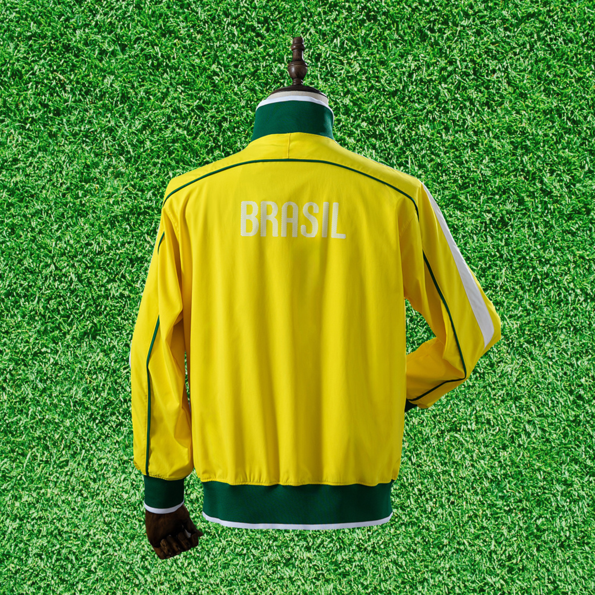 Corta-Vento Brasil Amarelo 10/11