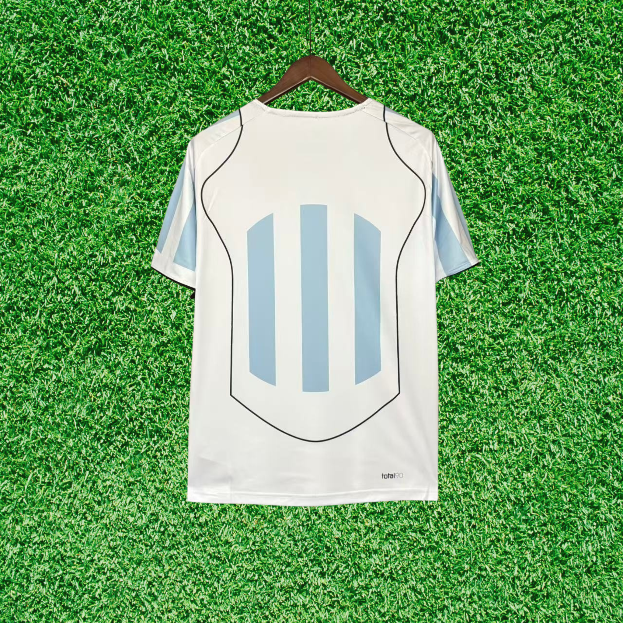 Camisa Total 90 Azul e Branca 2025 Torcedor