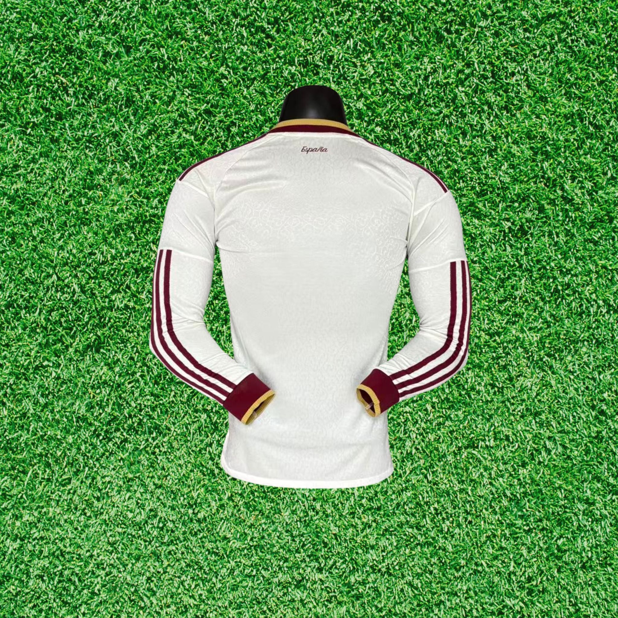 Camisa Espanha II 2026 Jogador Manga Longa