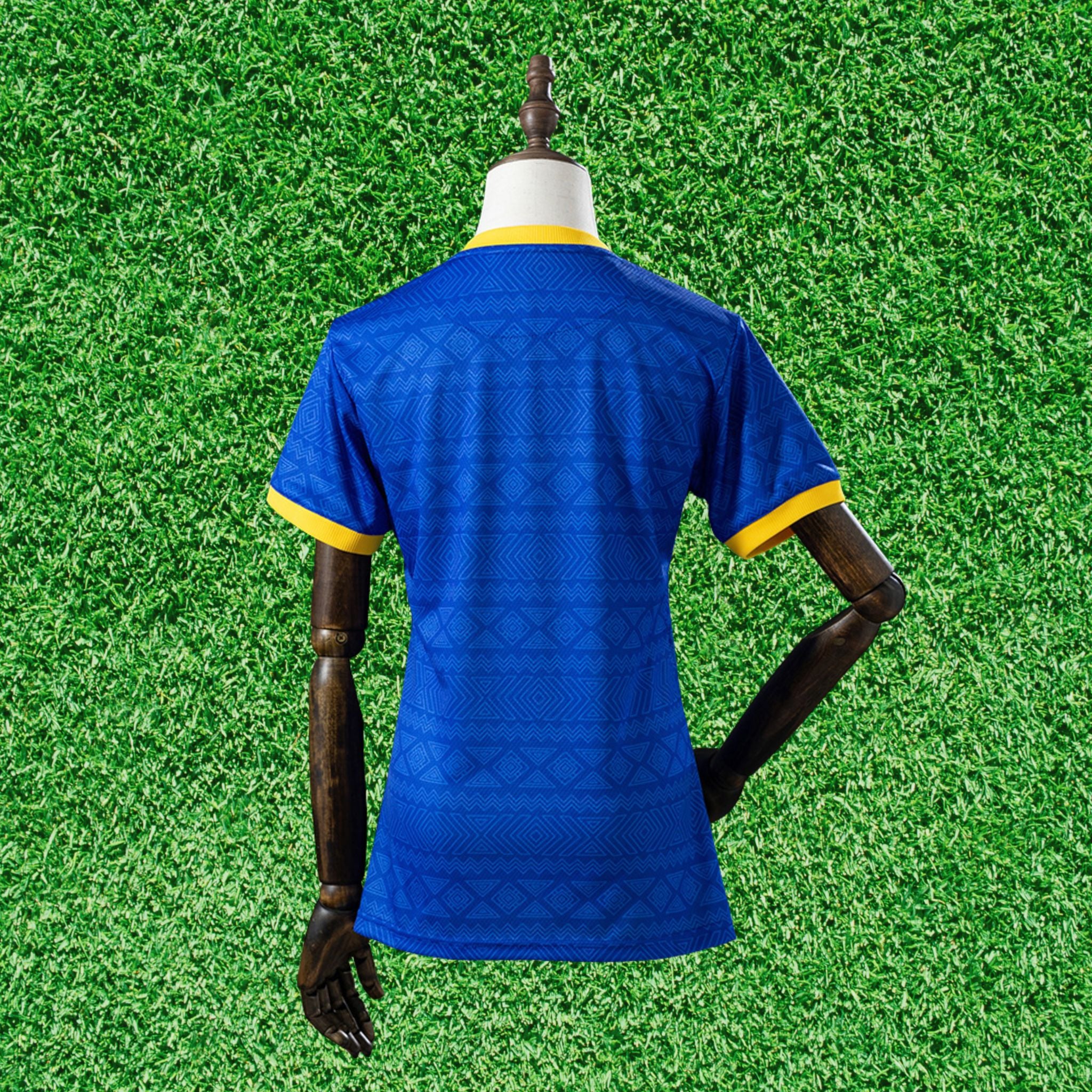 Camisa Brasil Especial Azul 2026 Feminina Torcedor