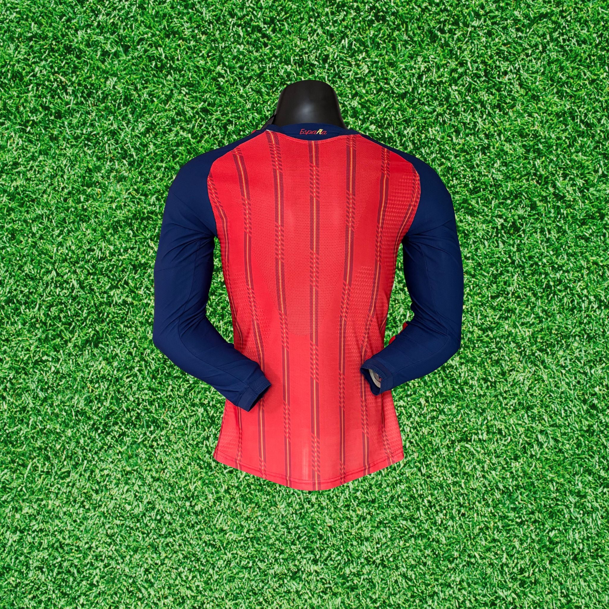 Camisa Espanha I 2026 Jogador Manga Longa