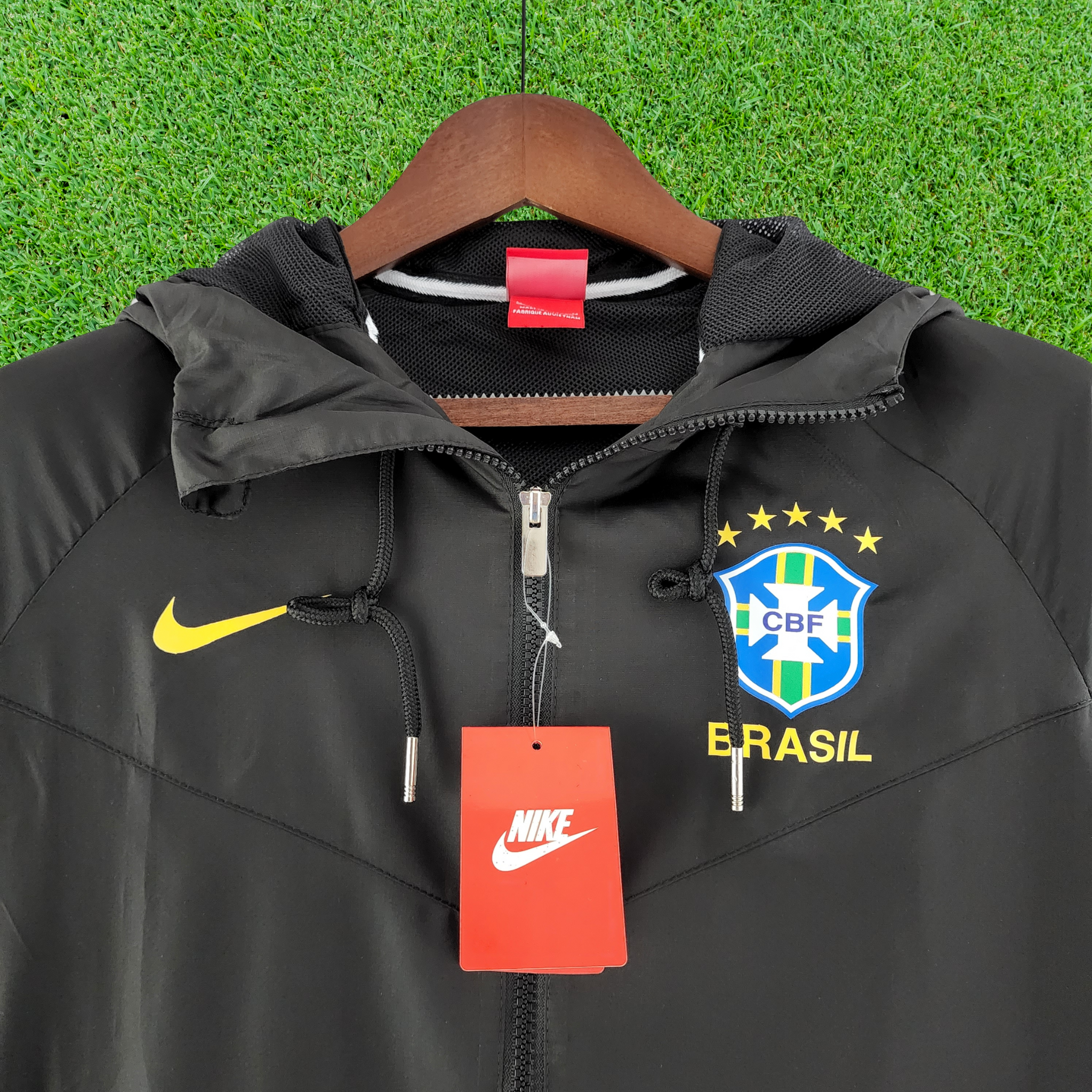 Corta-Vento Brasil Preto