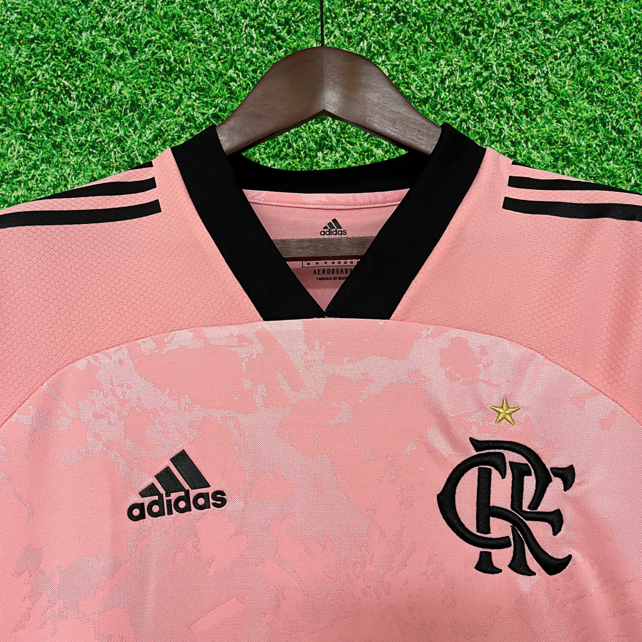 Camisa Flamengo Outubro Rosa 20/21 Feminina Torcedor