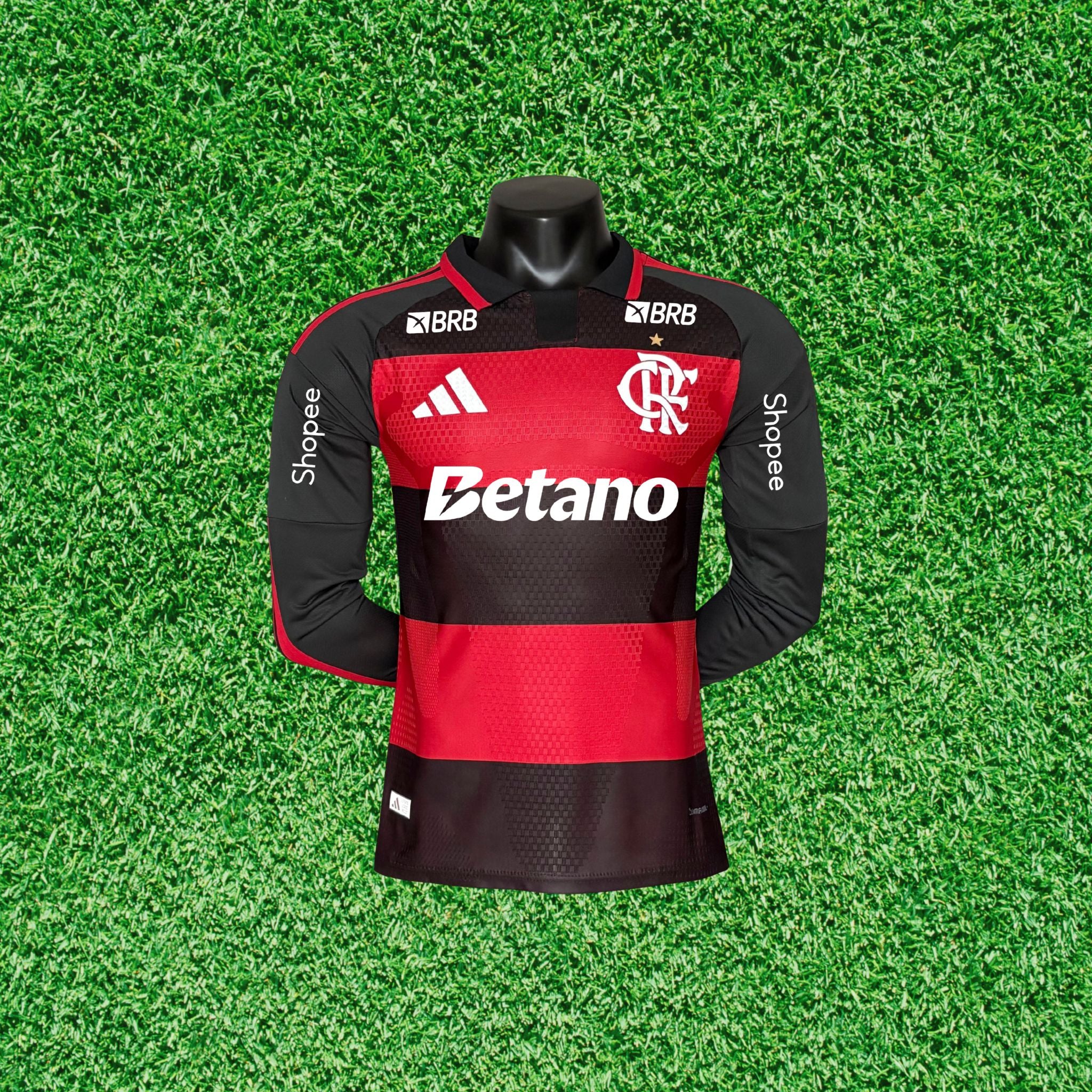 Camisa Flamengo I 26/27 Jogador Manga Longa