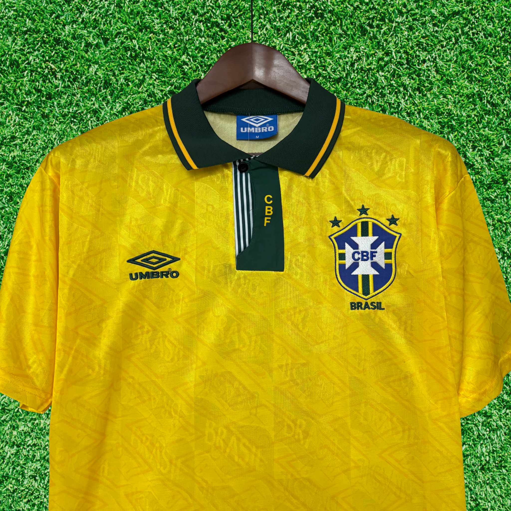 Camisa Brasil I 91/93 Retrô