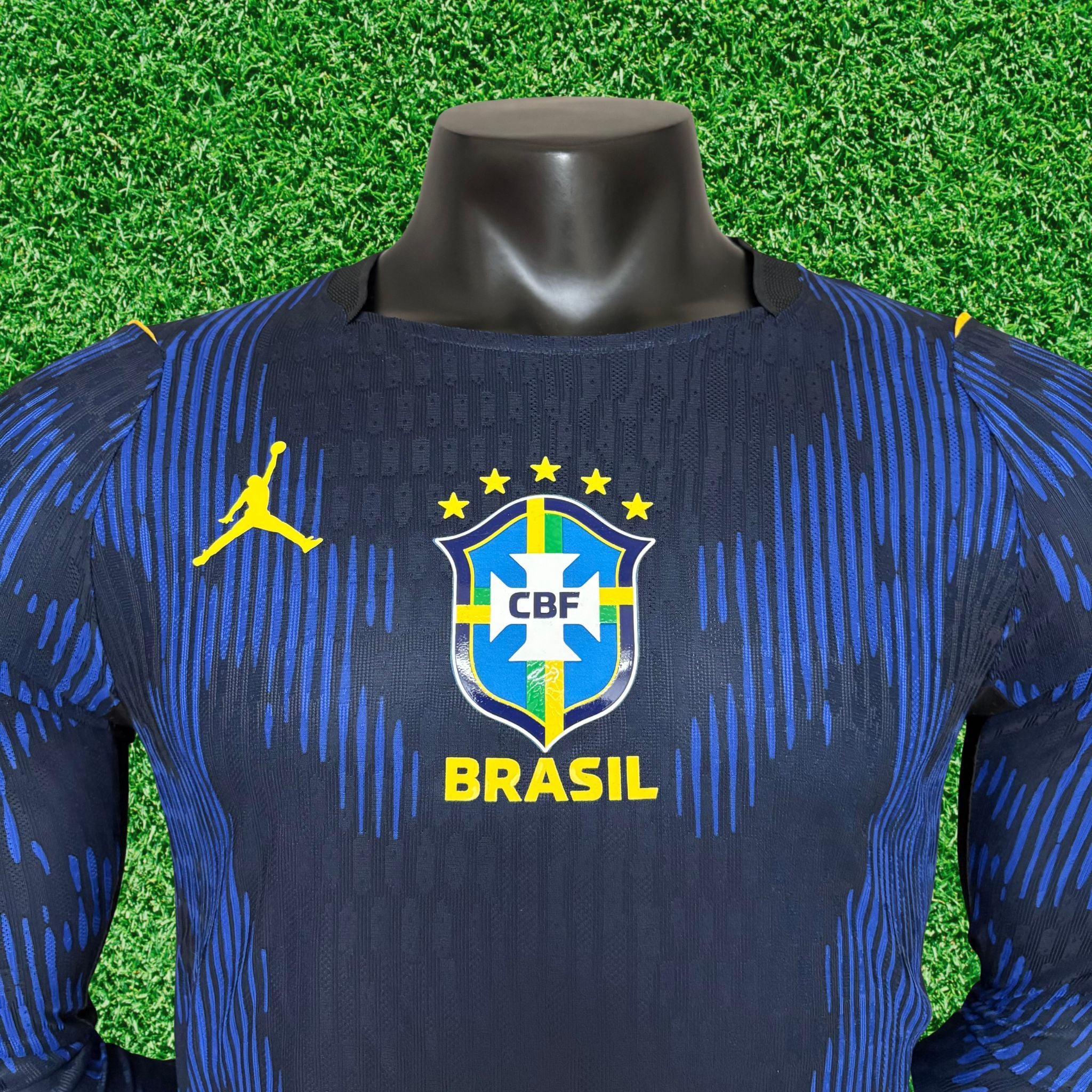 Camisa Brasil II 2026 Jogador Manga Longa