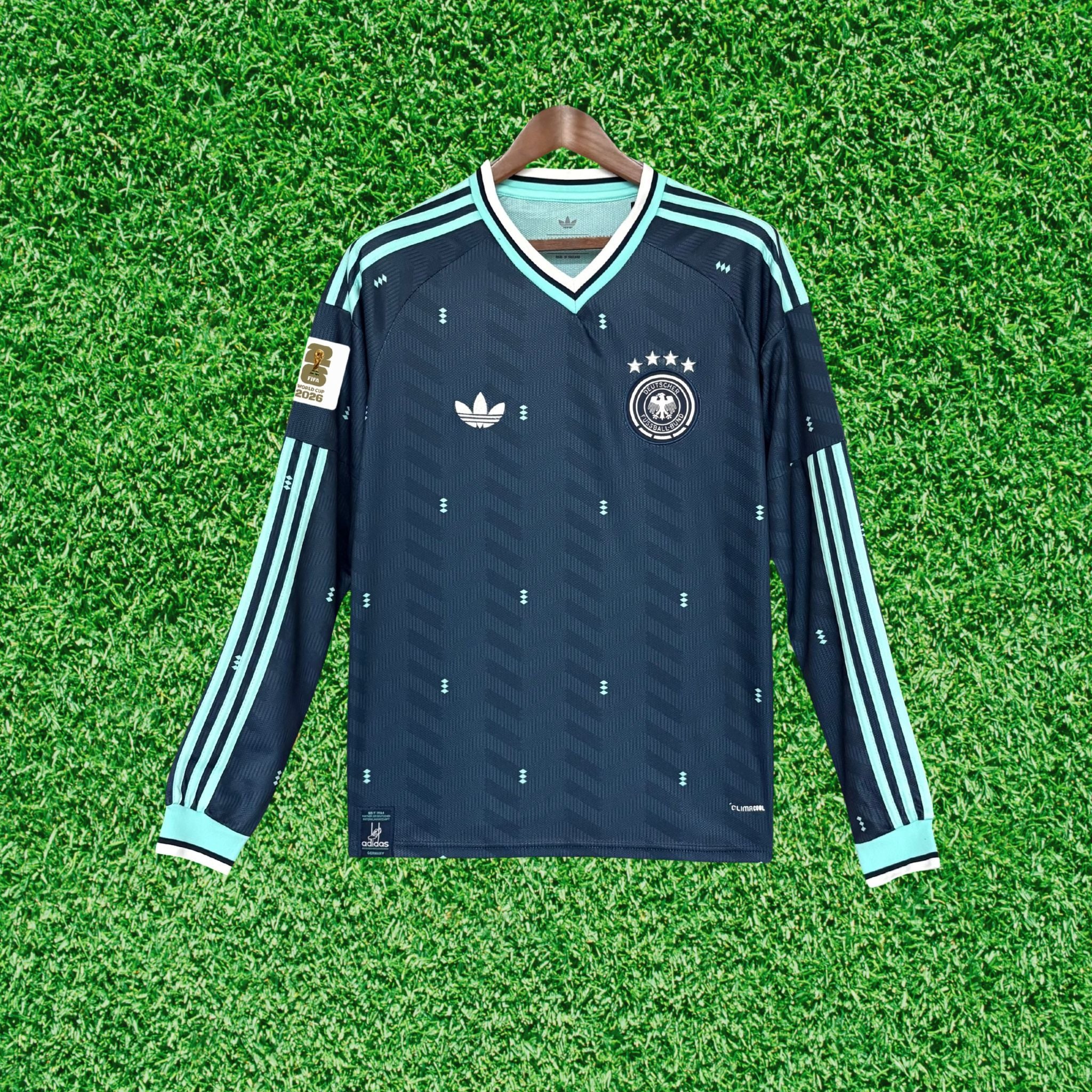 Camisa Alemanha II 2026 Manga Longa