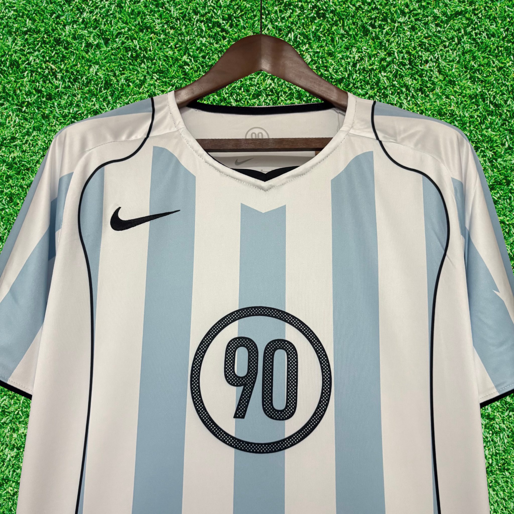 Camisa Total 90 Azul e Branca 2025 Torcedor