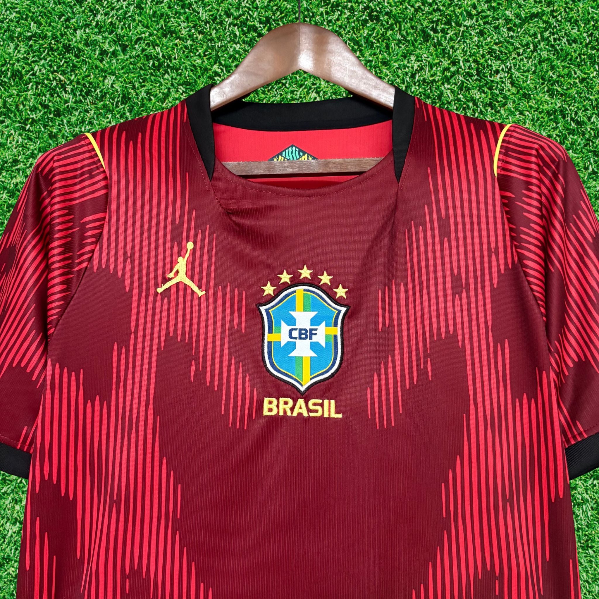 Camisa Brasil Vermelha 2026 Torcedor