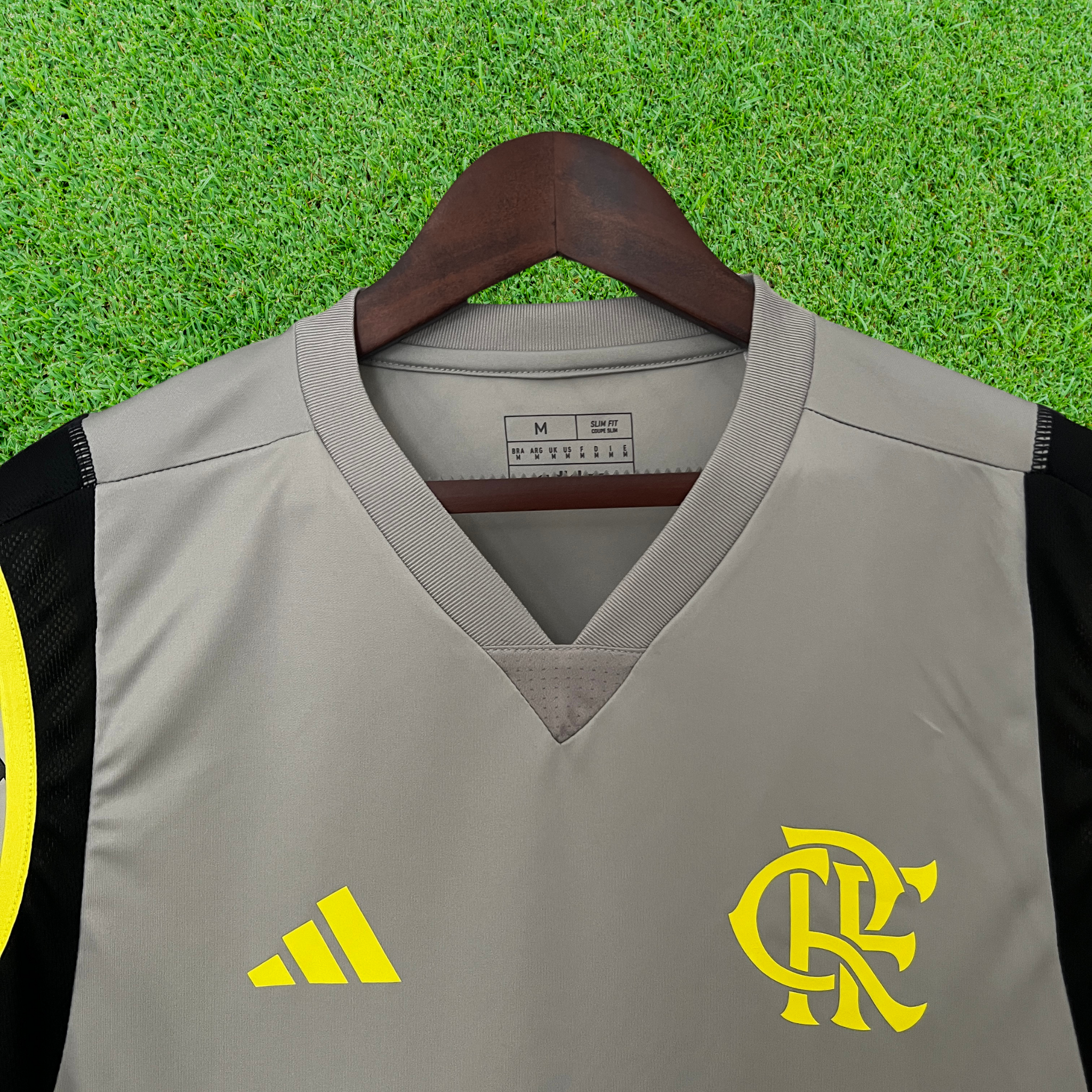 Regata Flamengo Cinza 24/25 Torcedor