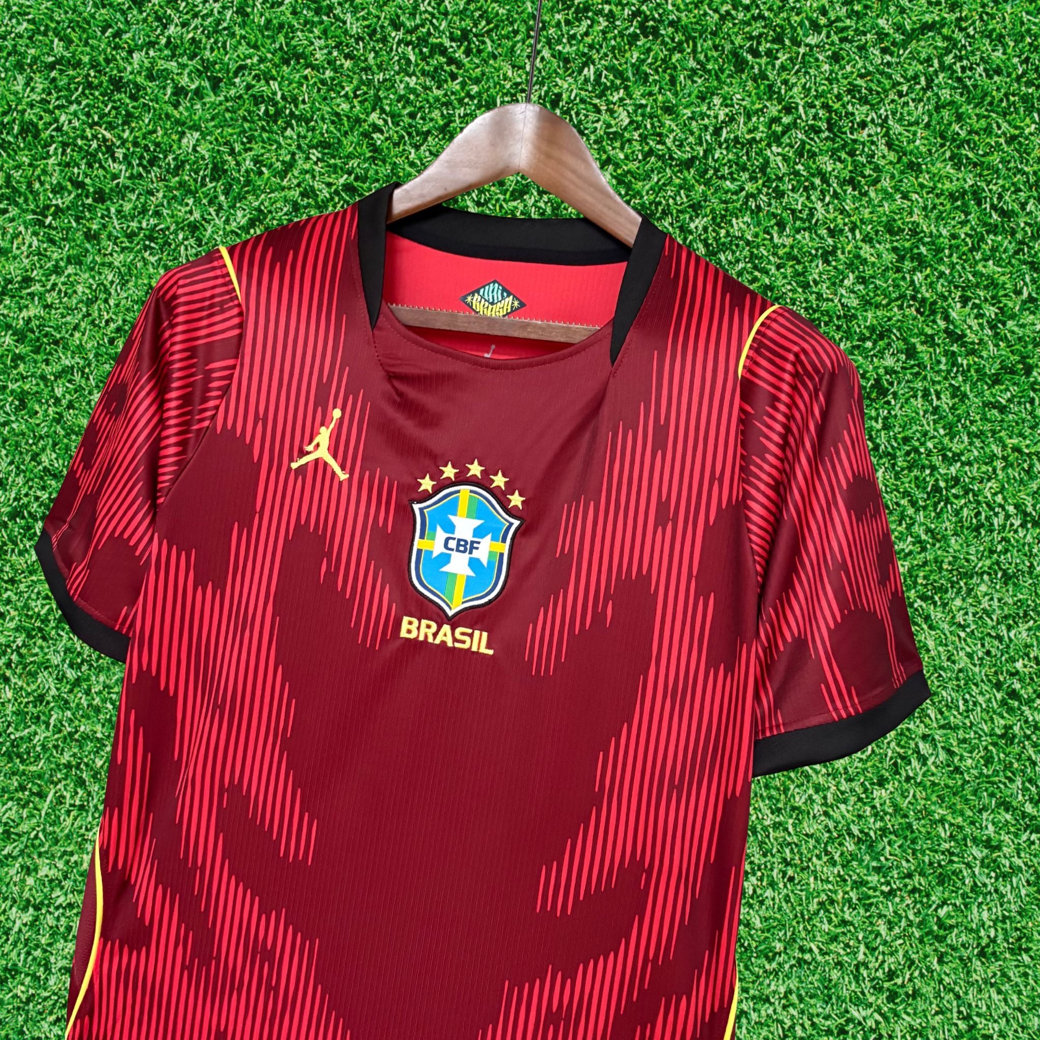 Camisa Brasil Vermelha 2026 Torcedor