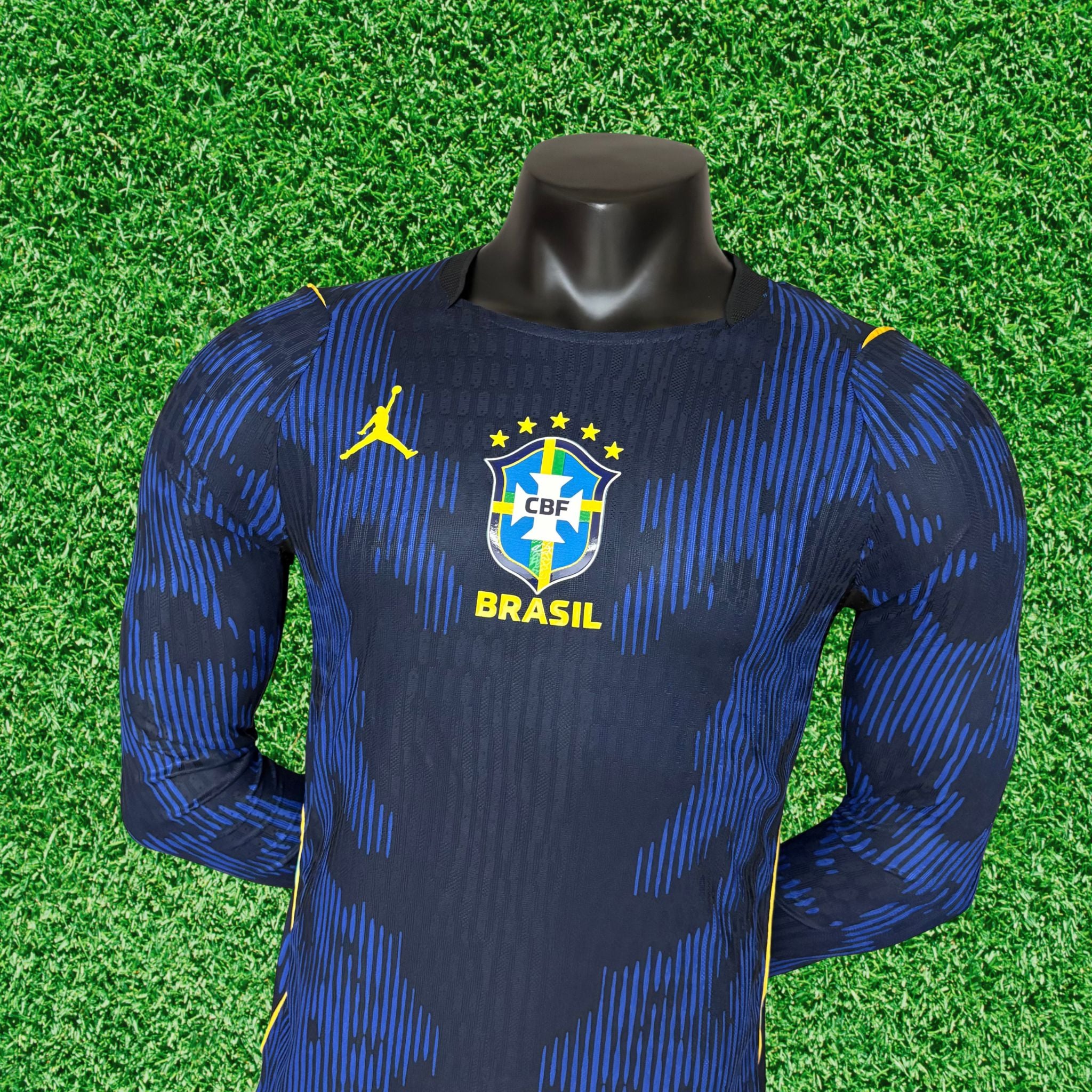 Camisa Brasil II 2026 Jogador Manga Longa