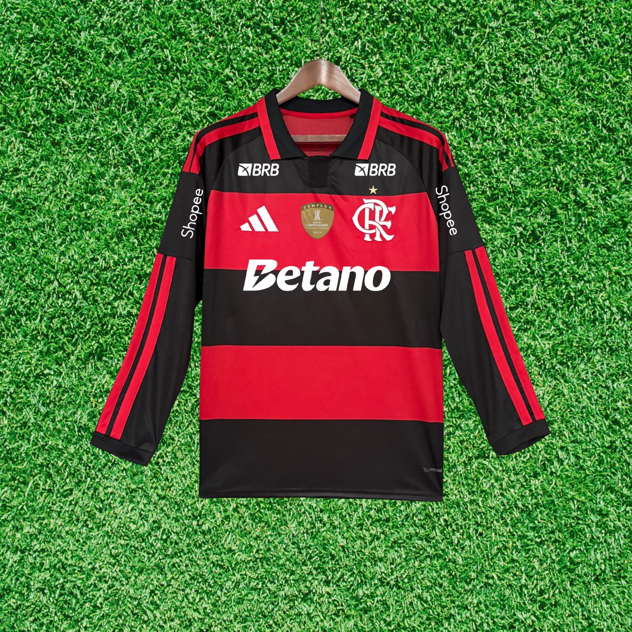 Camisa Flamengo I 26/27 Manga Longa